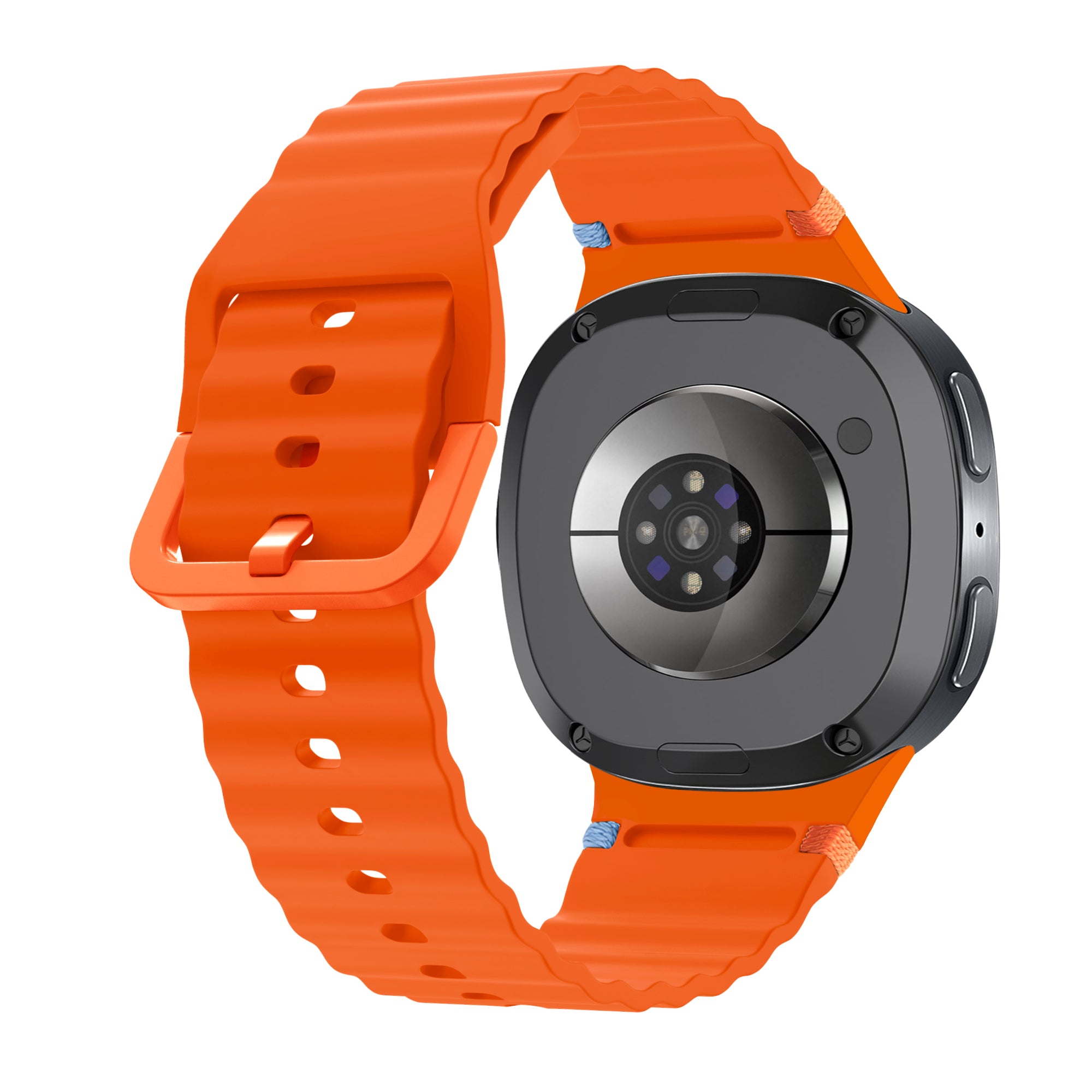 Correa silicona Wave Samsung Galaxy Watch 8 Classic (naranja)