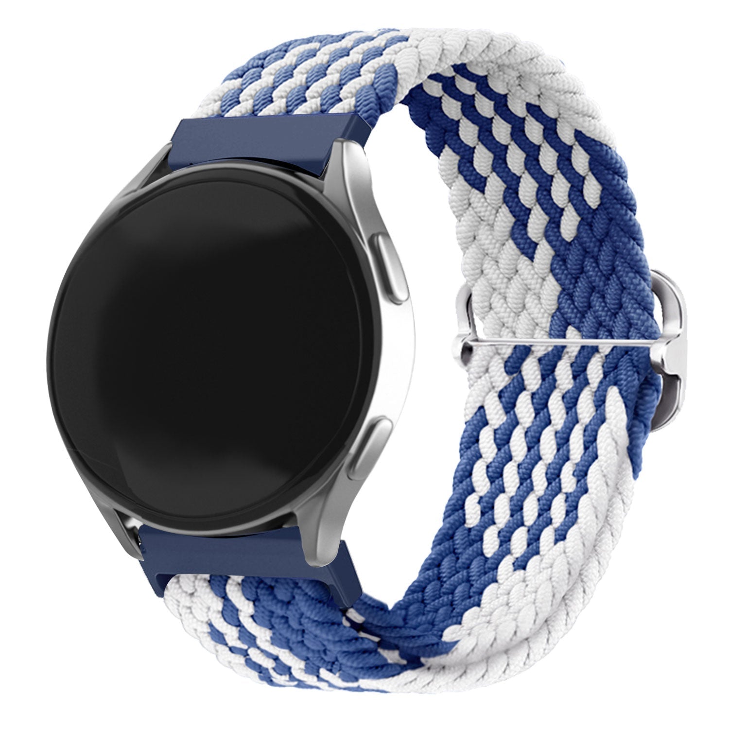 Amazfit GTR 4 Adjustable Braided Strap (Blue/White)
