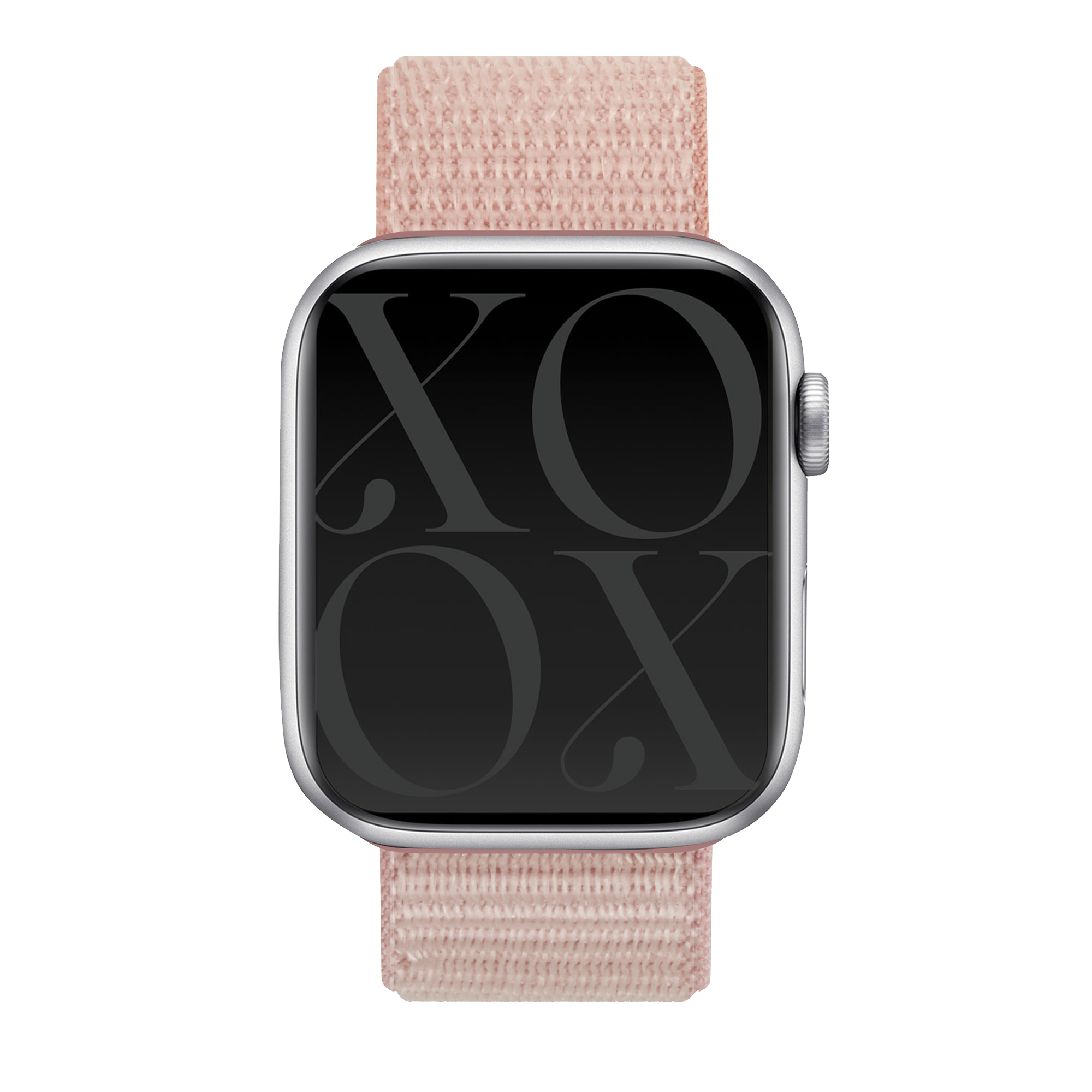 Correa nylon xoxo Wildhearts Apple Watch (rosa)