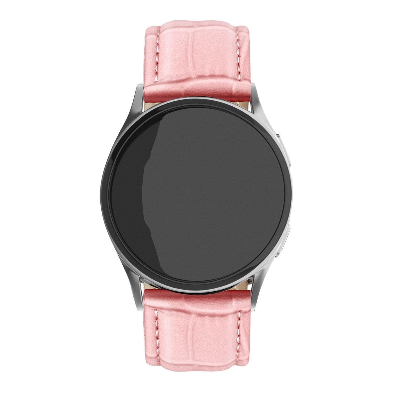 Withings ScanWatch 2 - 42mm Leather Strap Crocodile Grain (Soft Pink)