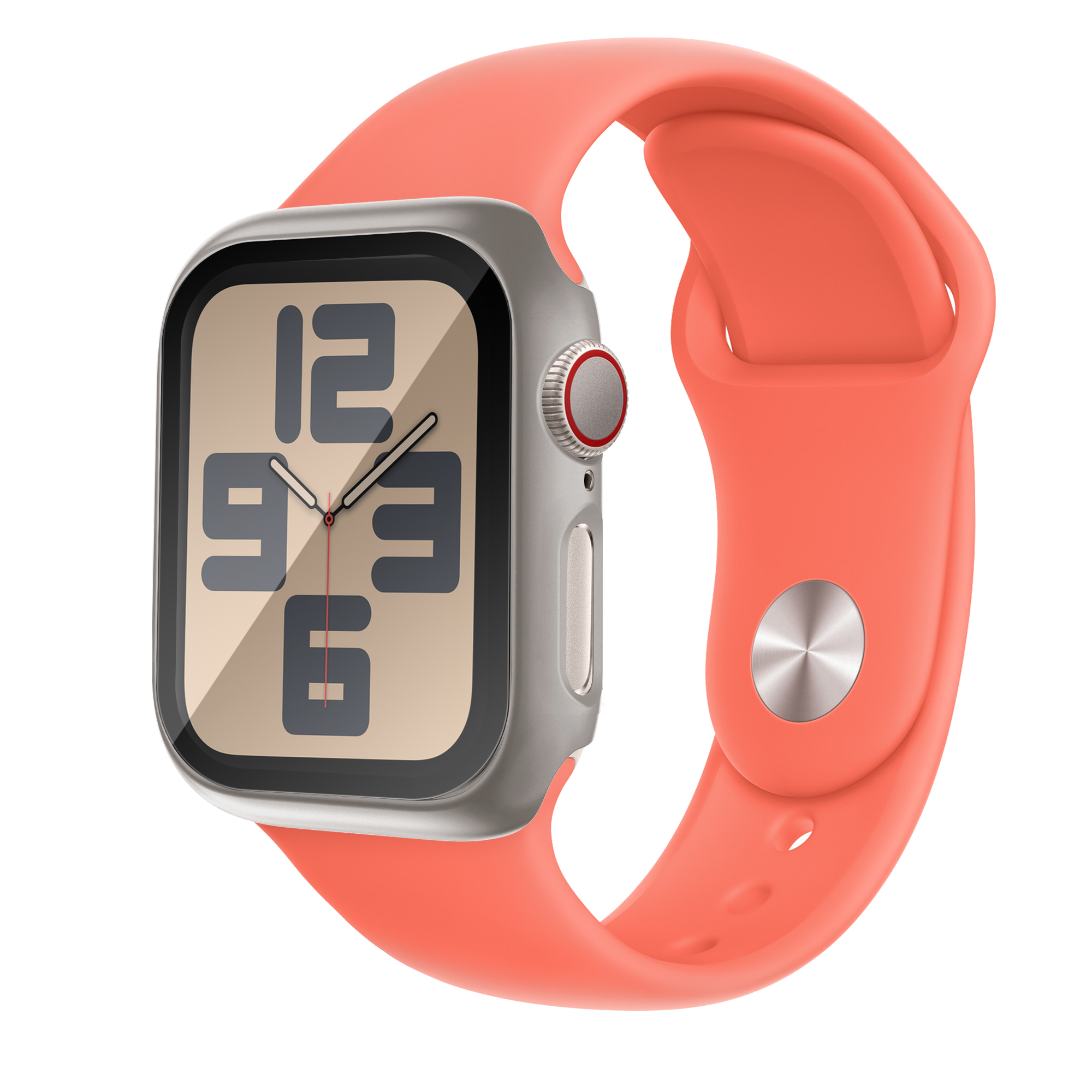 Bandz Funda PC con vidrio Apple Watch 11 - 46mm (titanio)