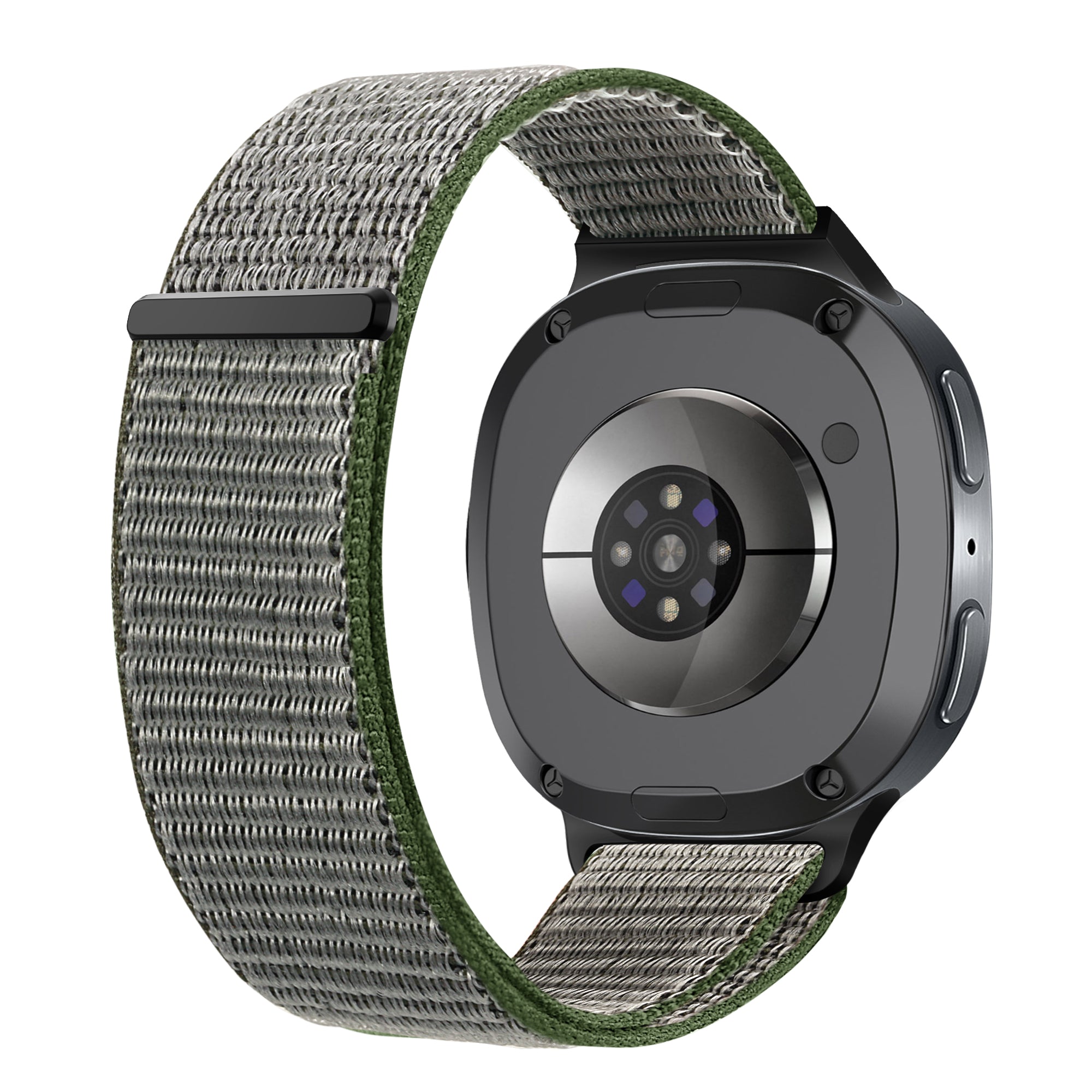 Correa nylon Samsung Galaxy Watch 8 Classic (verde oliva)