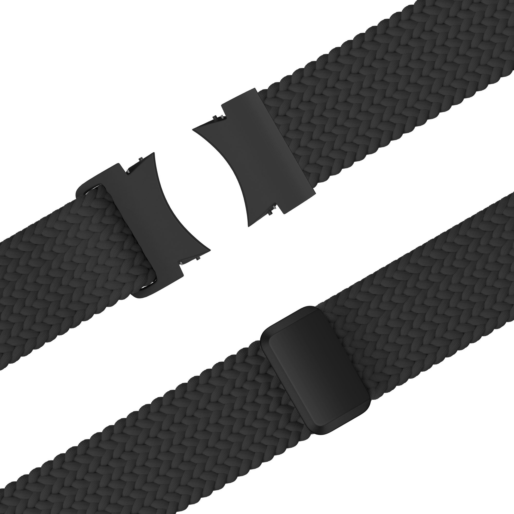 Bandz Correa tejida 'Easy Fit' Samsung Galaxy Watch 7 - 40mm (negro)