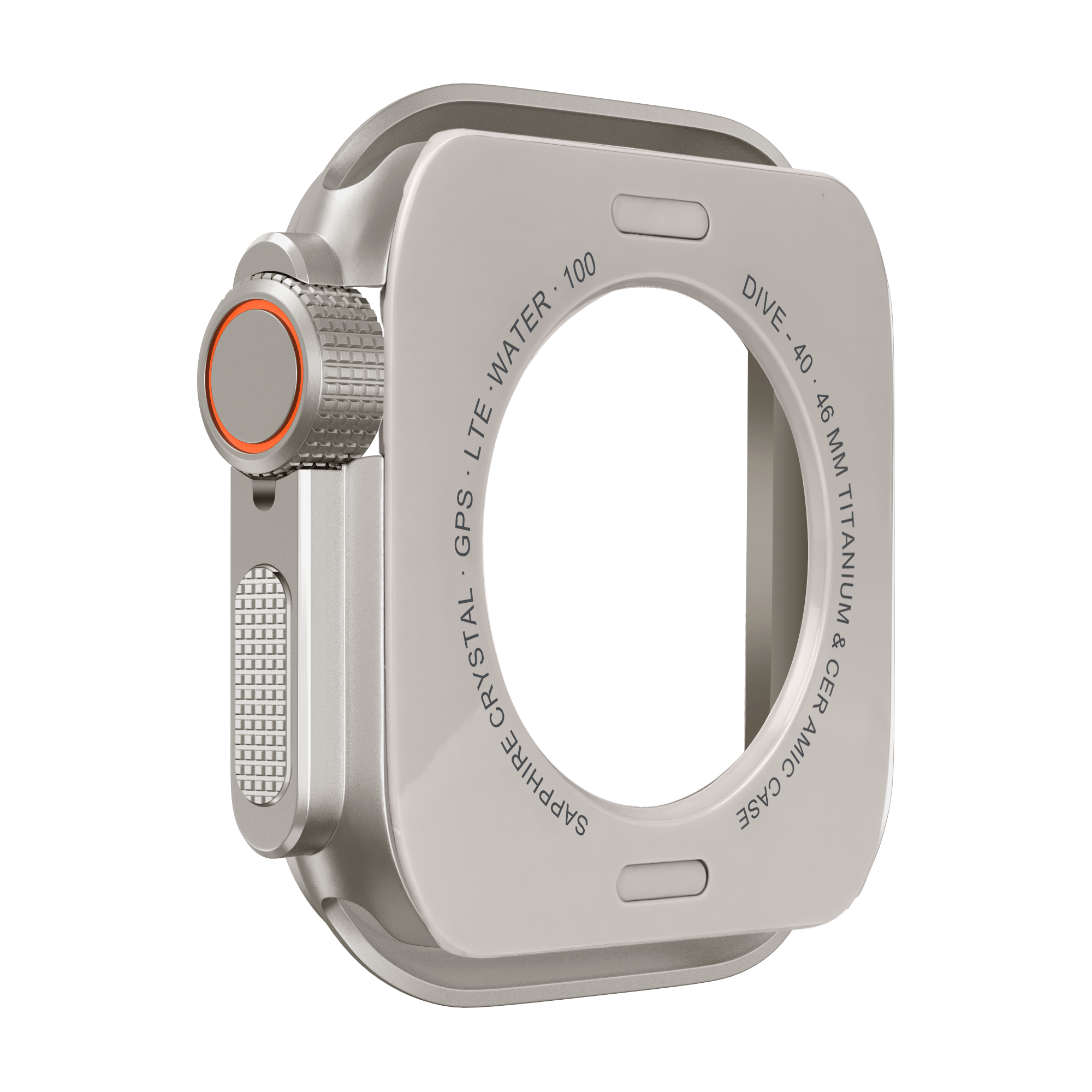 Bandz Funda acero Apple Watch 11 - 46mm (titanio)