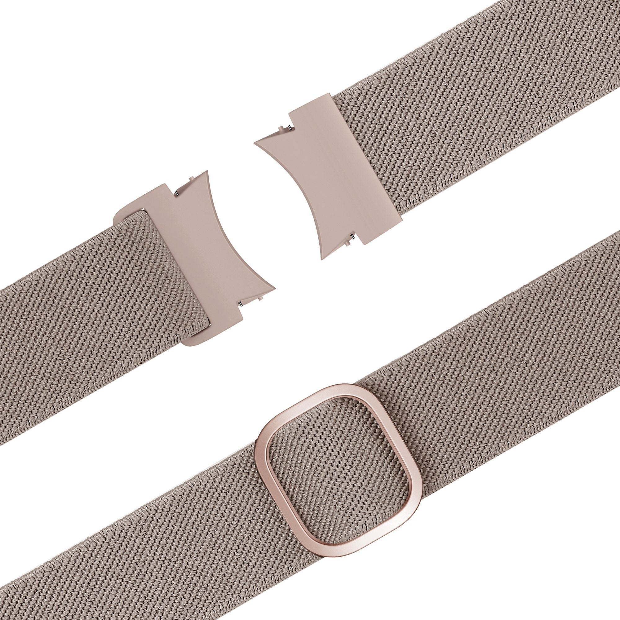 Bandz Correa elastica 'Easy Fit' Samsung Galaxy Watch 4 Classic 42mm (beige)