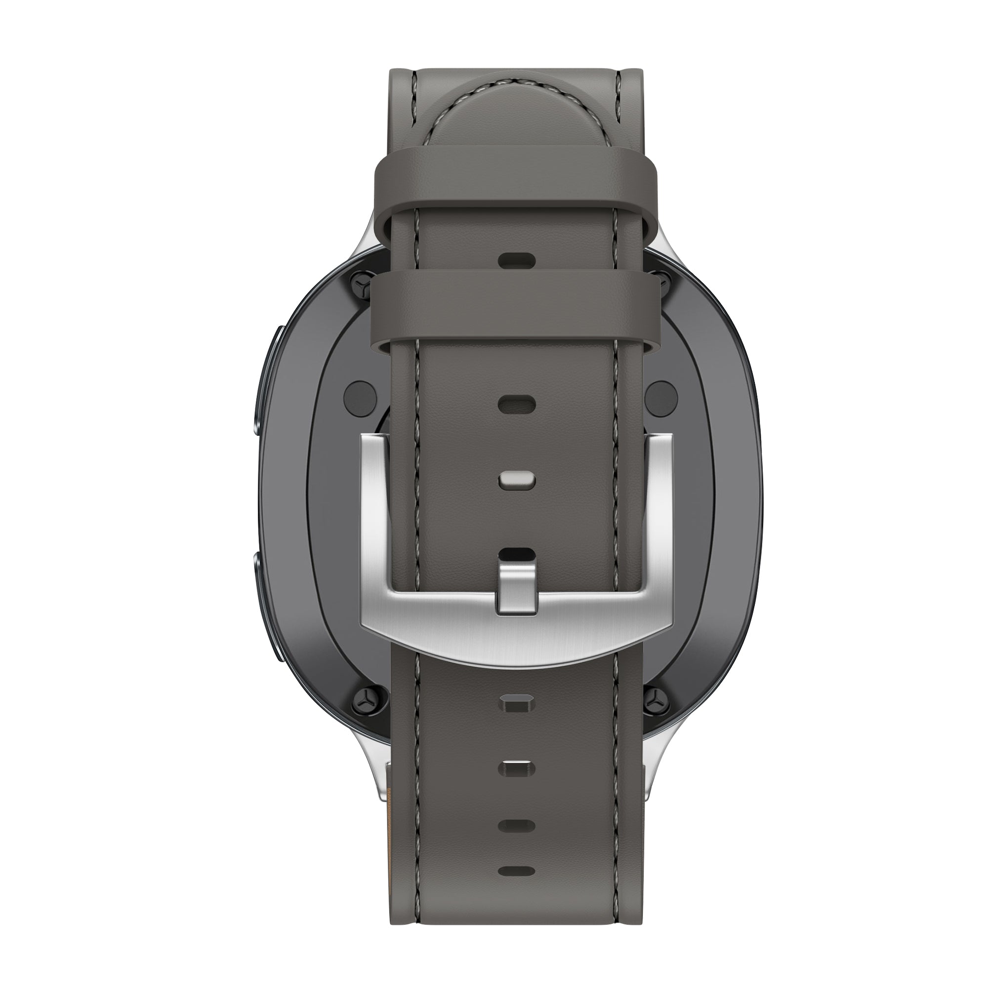 Bandz Correa cuero 'Classic' Samsung Galaxy Watch 8 - 40mm (gris oscuro)