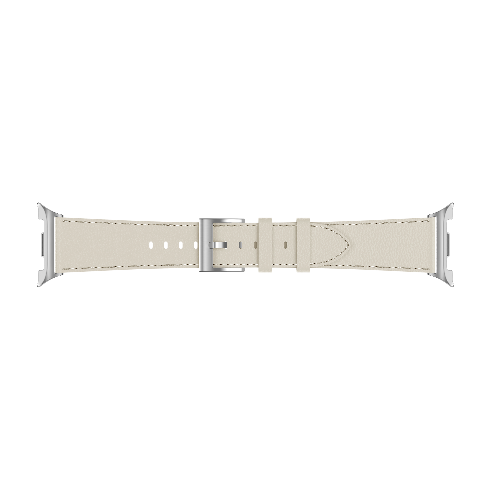 Correa cuero granulado Samsung Galaxy Watch 8 - 44mm (beige)