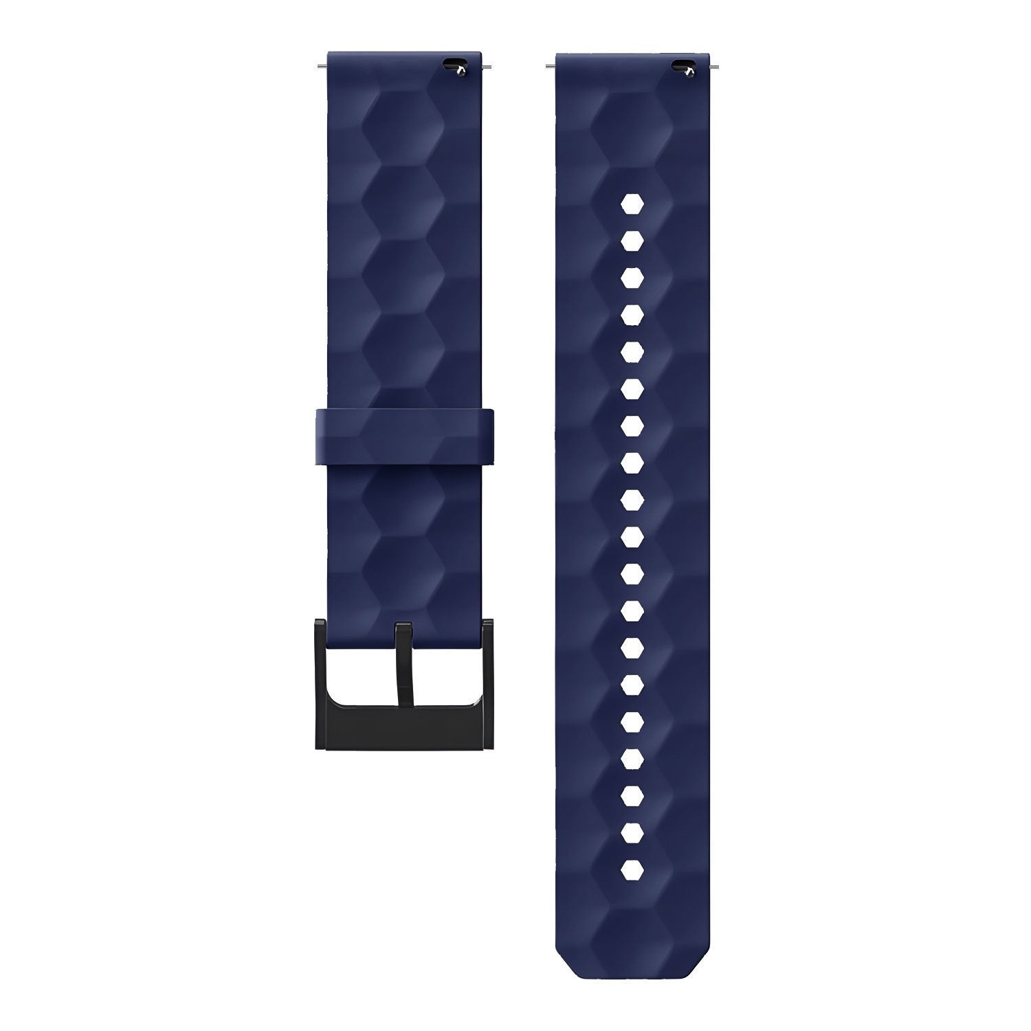 Suunto Run Silicone Hexa Strap (Dark Blue)