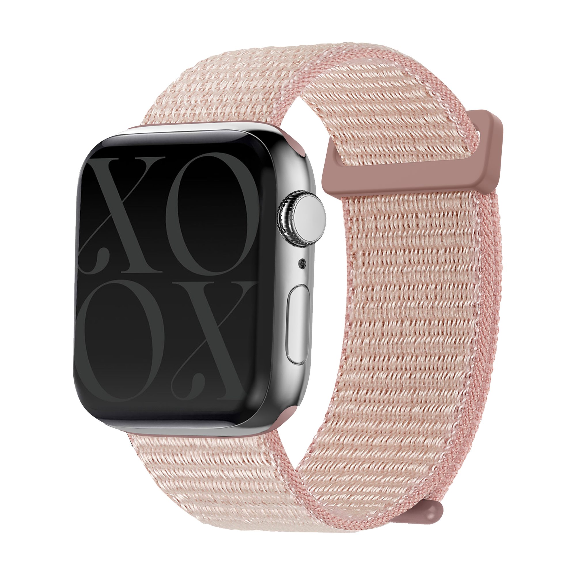 xoxo Wildhearts Apple Watch Nylon Strap (Rose Pink)