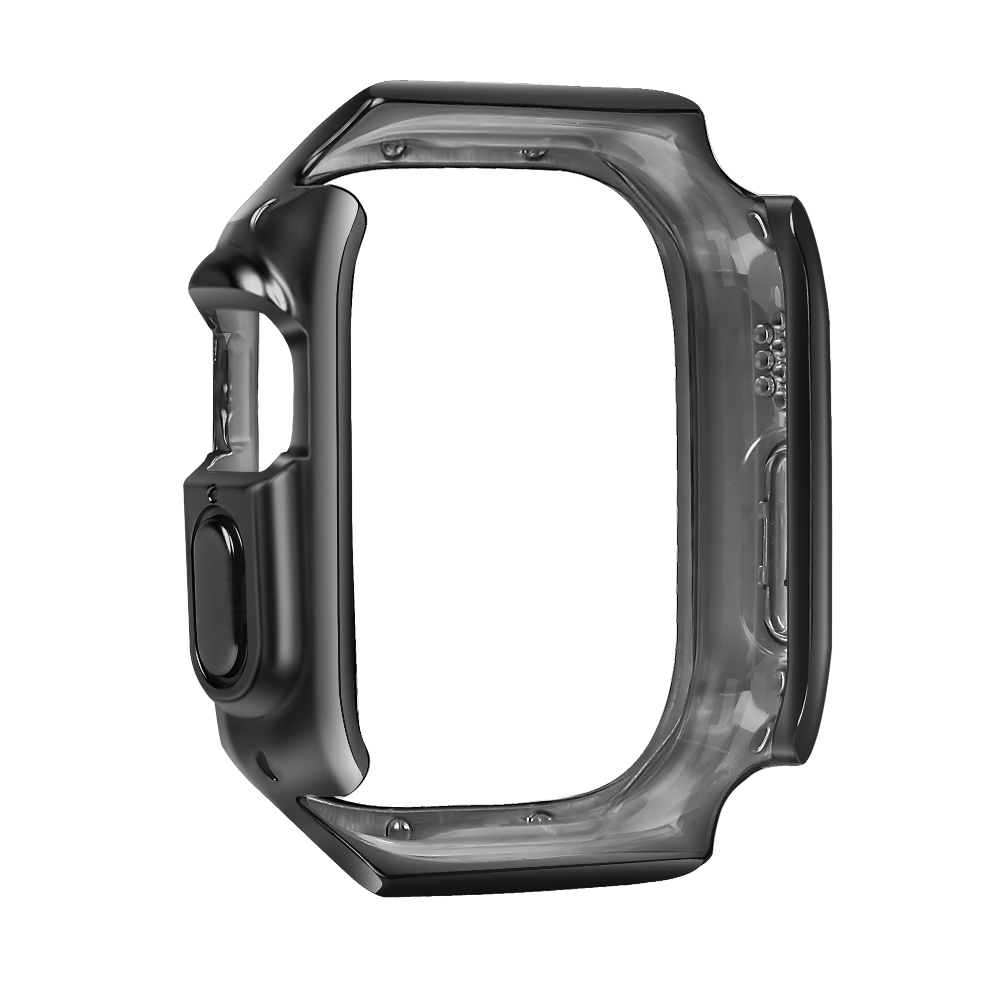 Bandz Funda TPU galvanizado Apple Watch Ultra - 49mm (negro)