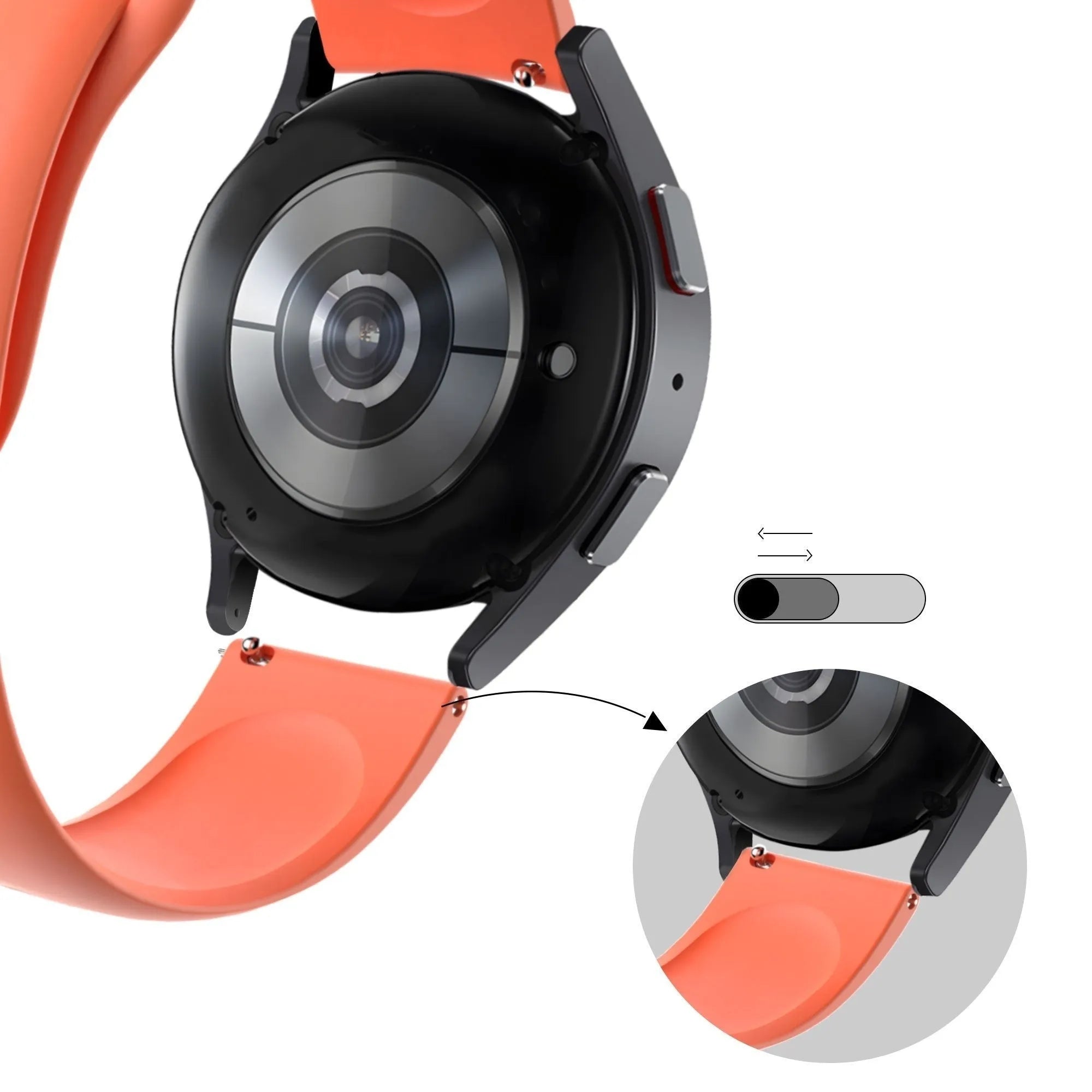 Bandz Correa deportiva 'Deluxe' Coros Pace 3 (naranja)