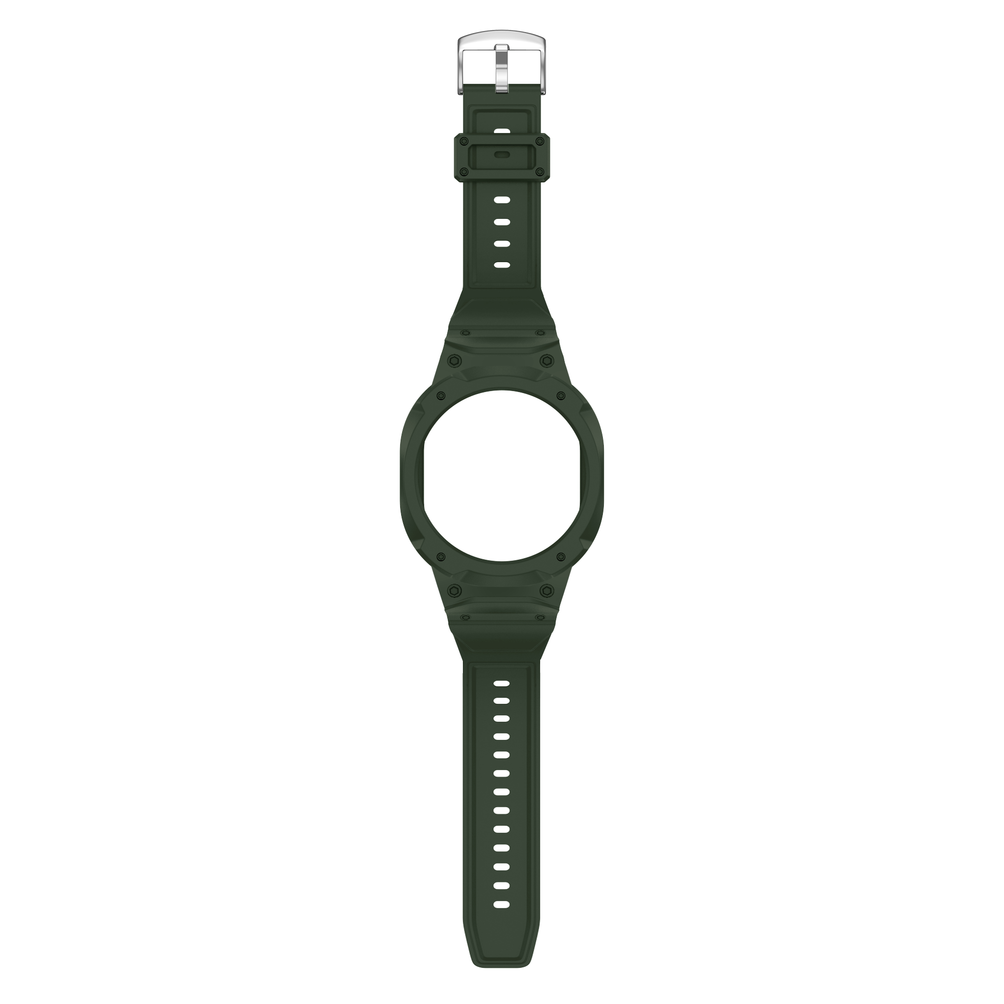 Correa TPU con marco Samsung Galaxy Watch 8 - 40mm (verde)