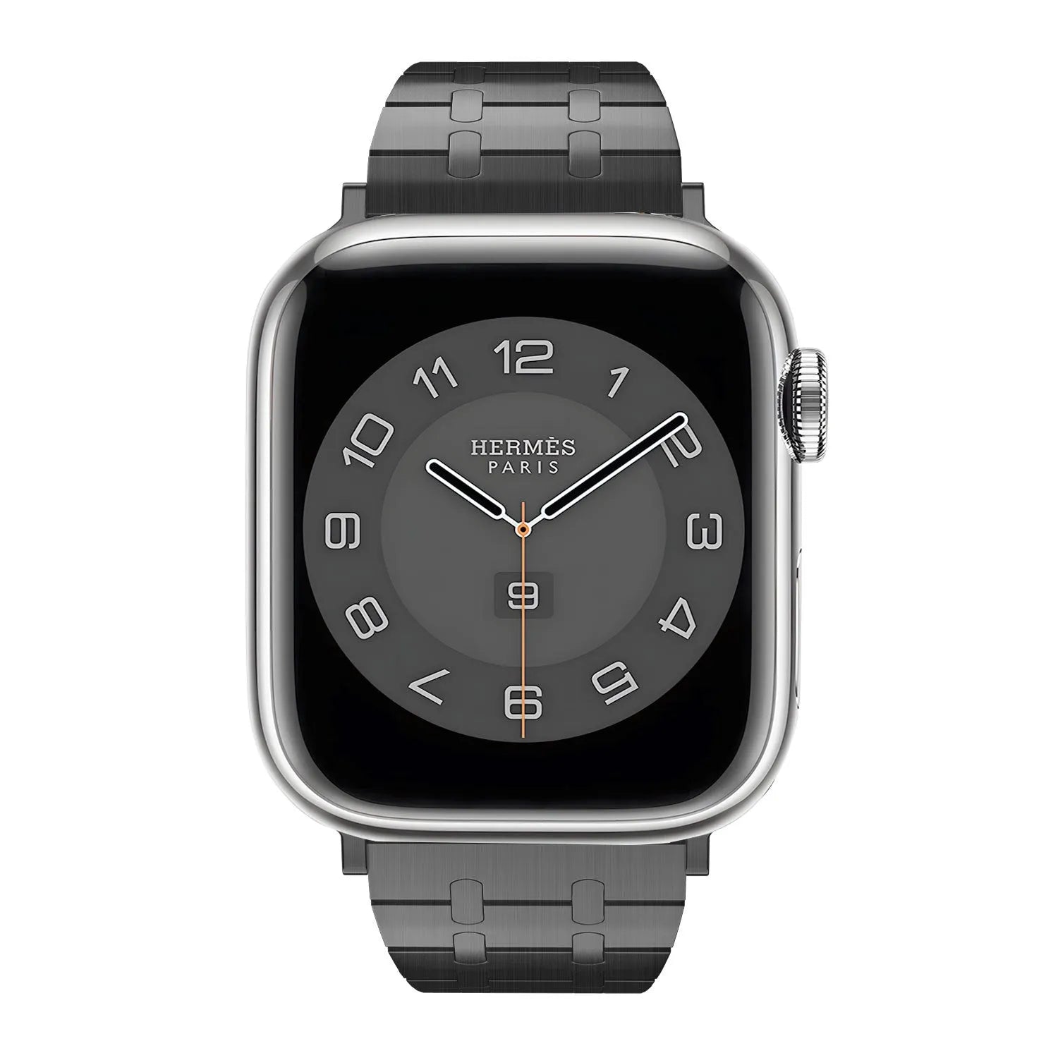 BALR. Correa de acero inoxidable Apple Watch (negra)