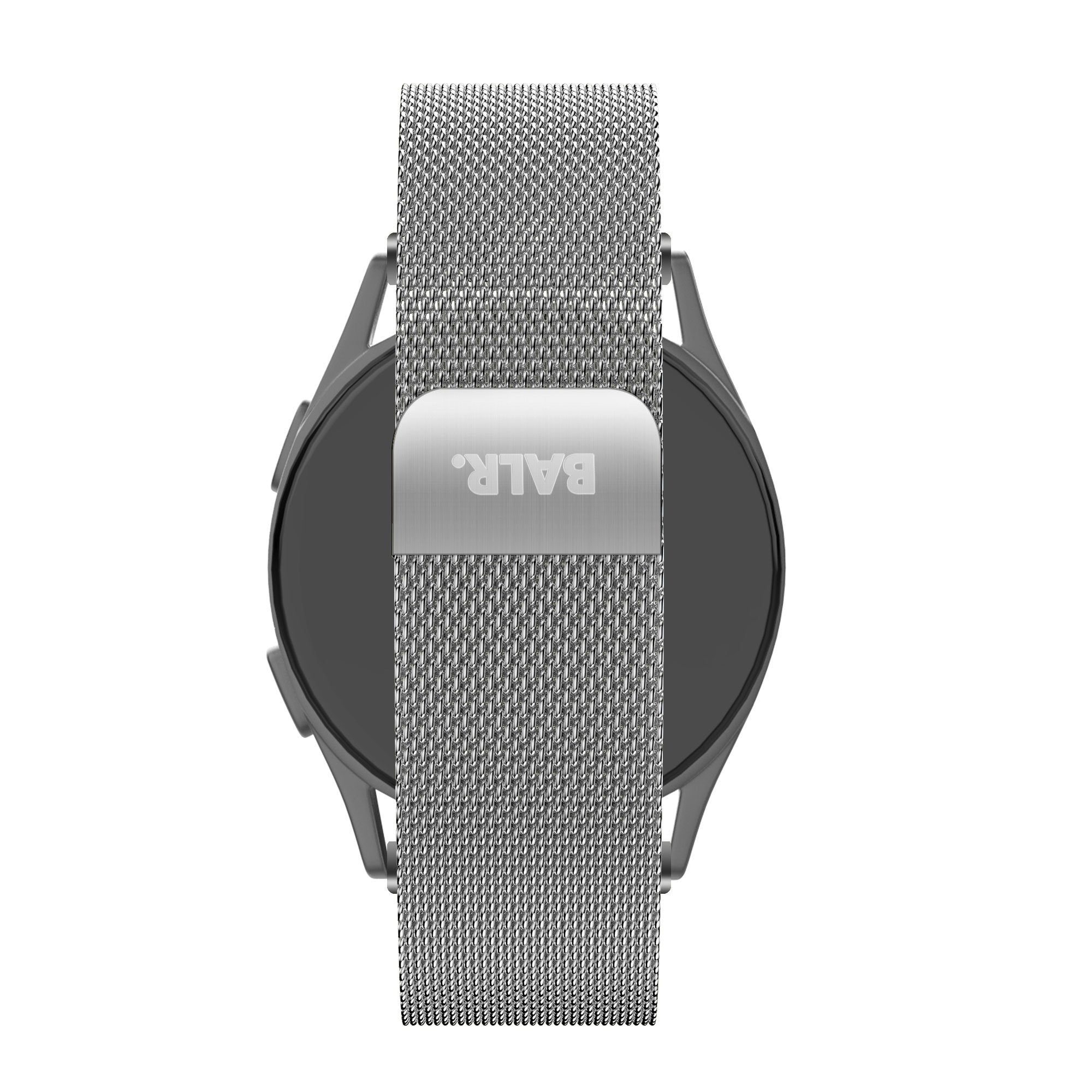 BALR Amazfit Bip U (Pro) Milanese Strap (Silver)