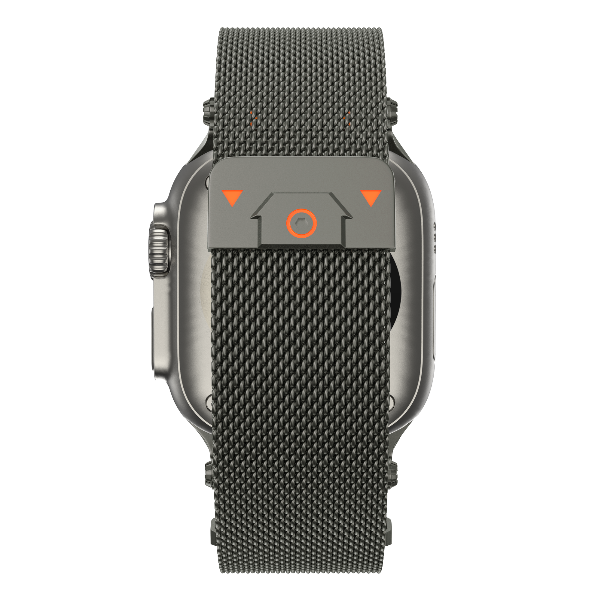 Bandz Apple Watch Rugged Milanese Loop Strap (Titanium Grey)