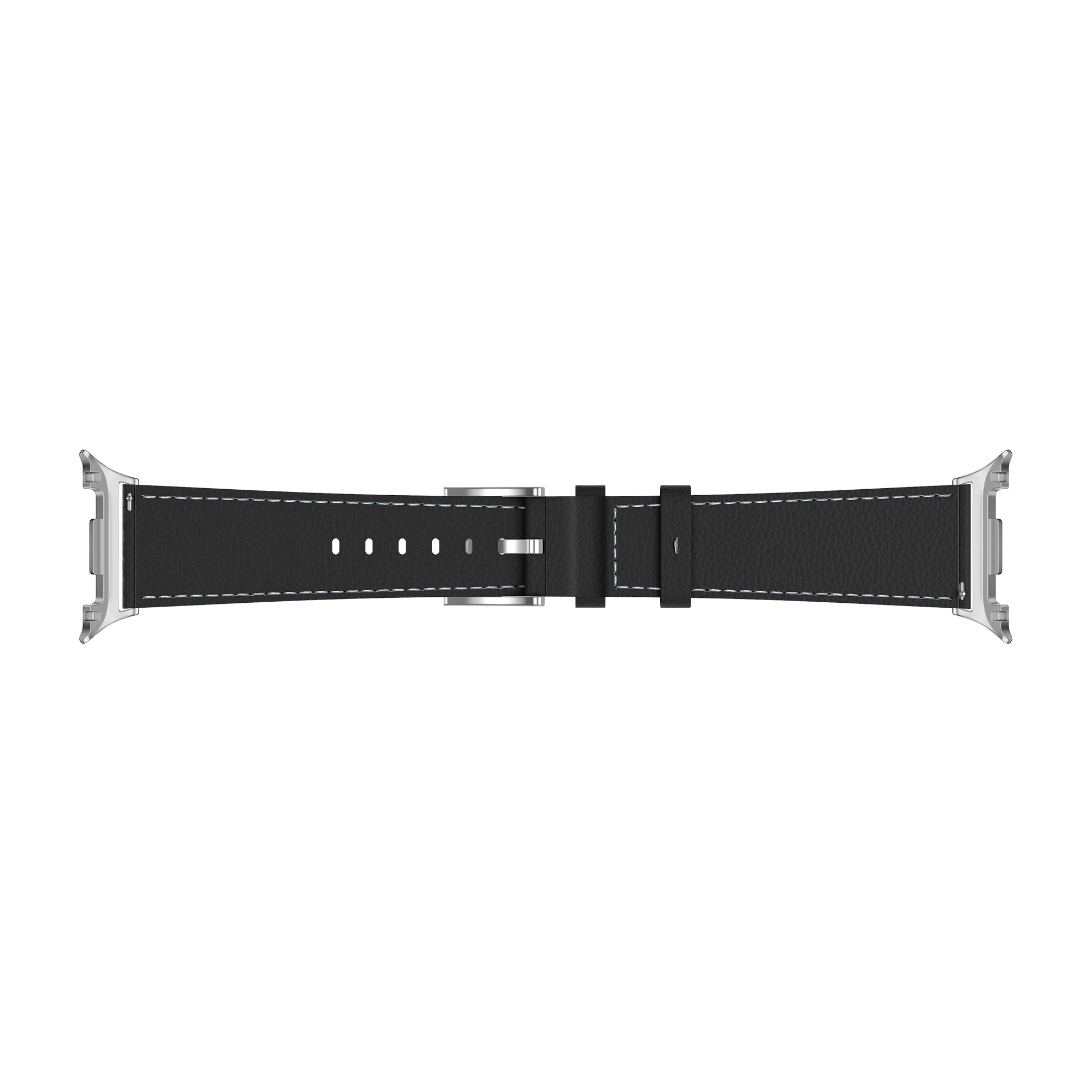 Samsung Galaxy Watch 8 - 40mm Leather Grain Strap (Black)