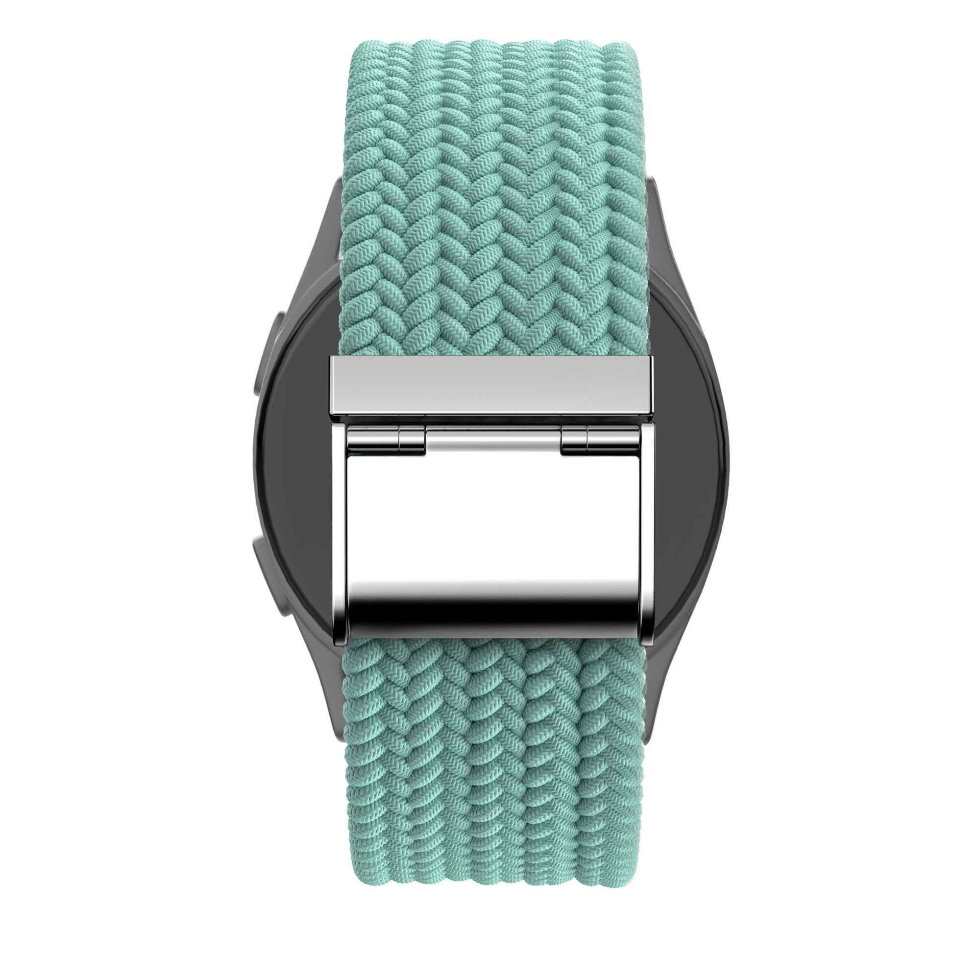 Bandz Garmin Venu SQ 2 Woven Nylon Strap (Turquoise)