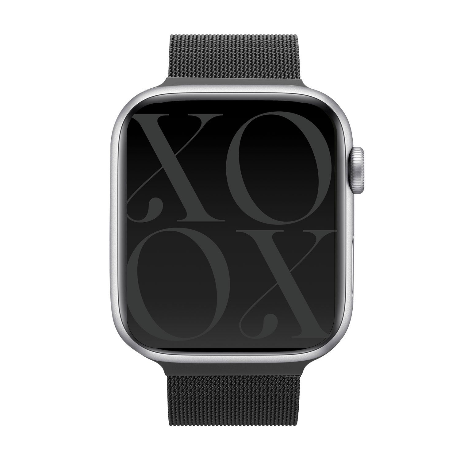 Correa milanesa xoxo Wildhearts Apple Watch (negro)