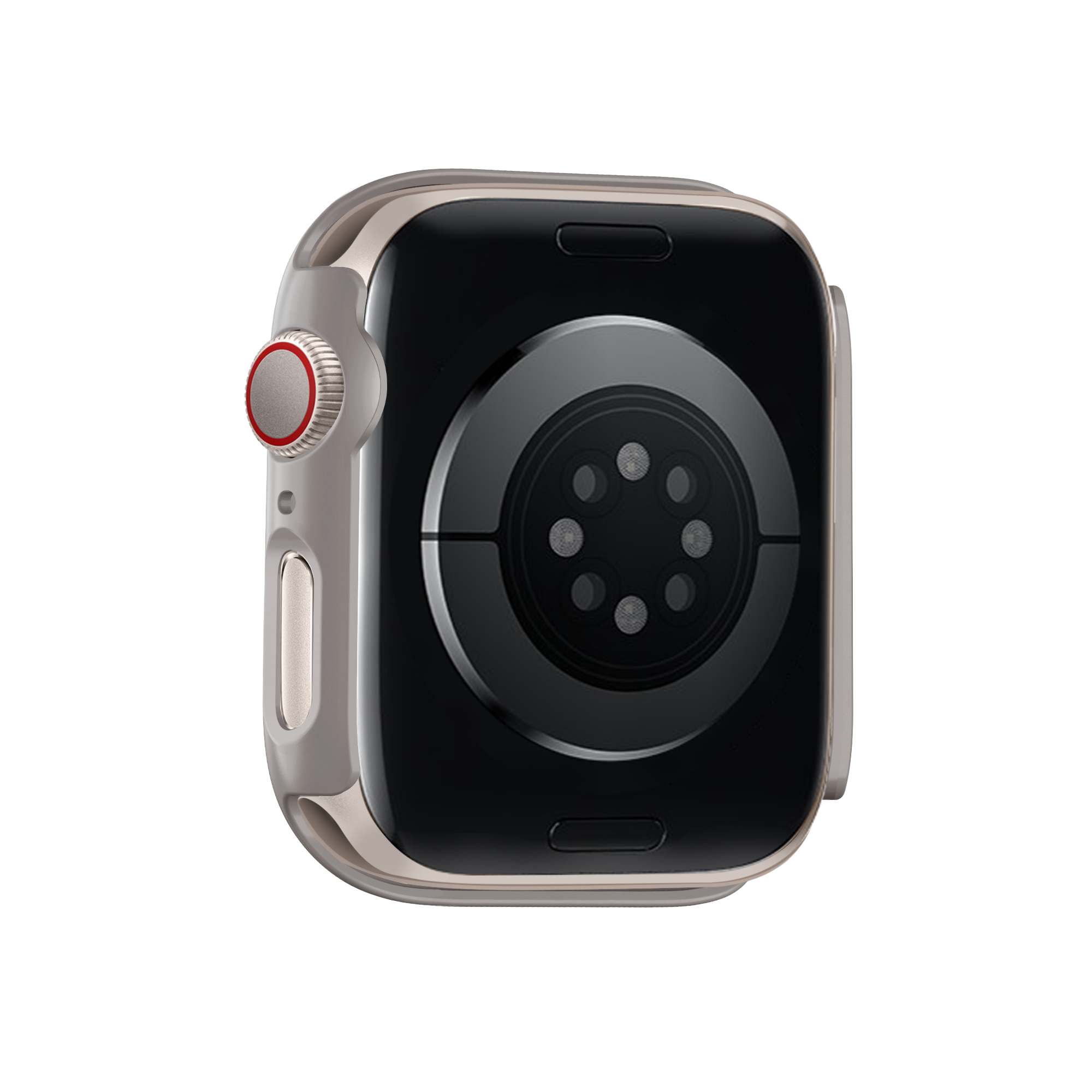 Bandz Funda PC con vidrio Apple Watch 11 - 46mm (titanio)