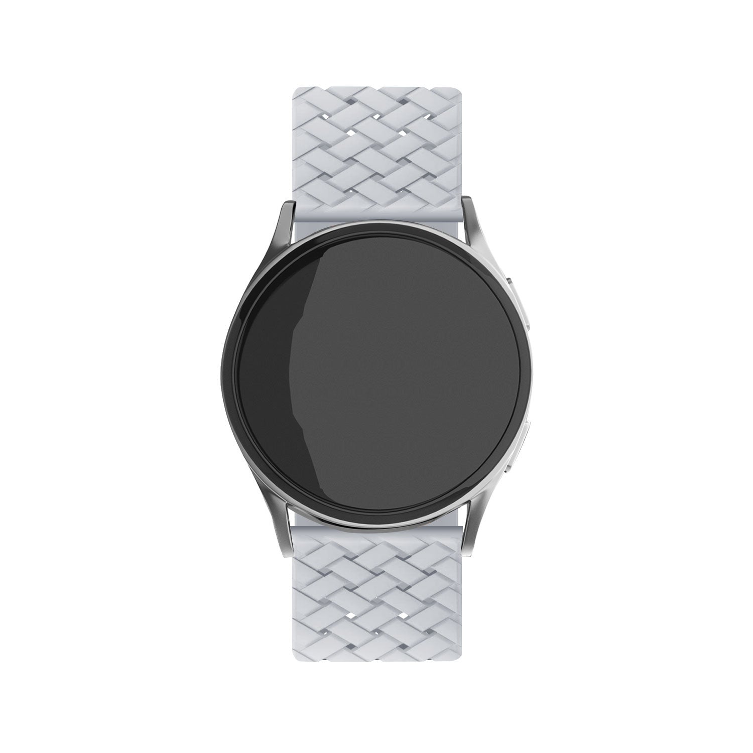 Correa silicona trenzada Amazfit Bip 3 (Pro) (gris)