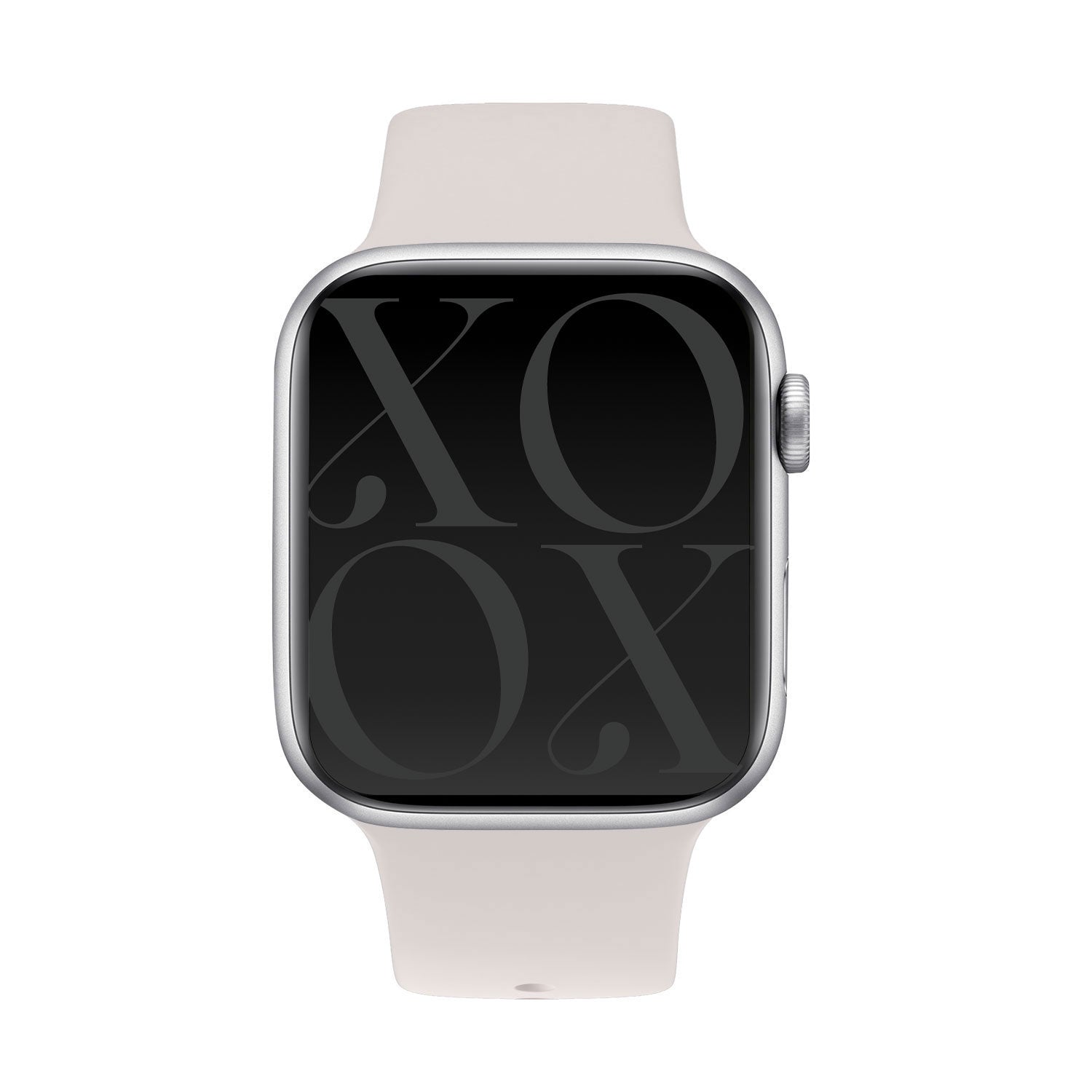 xoxo Wildhearts Apple Watch Silicone Strap (Beige)