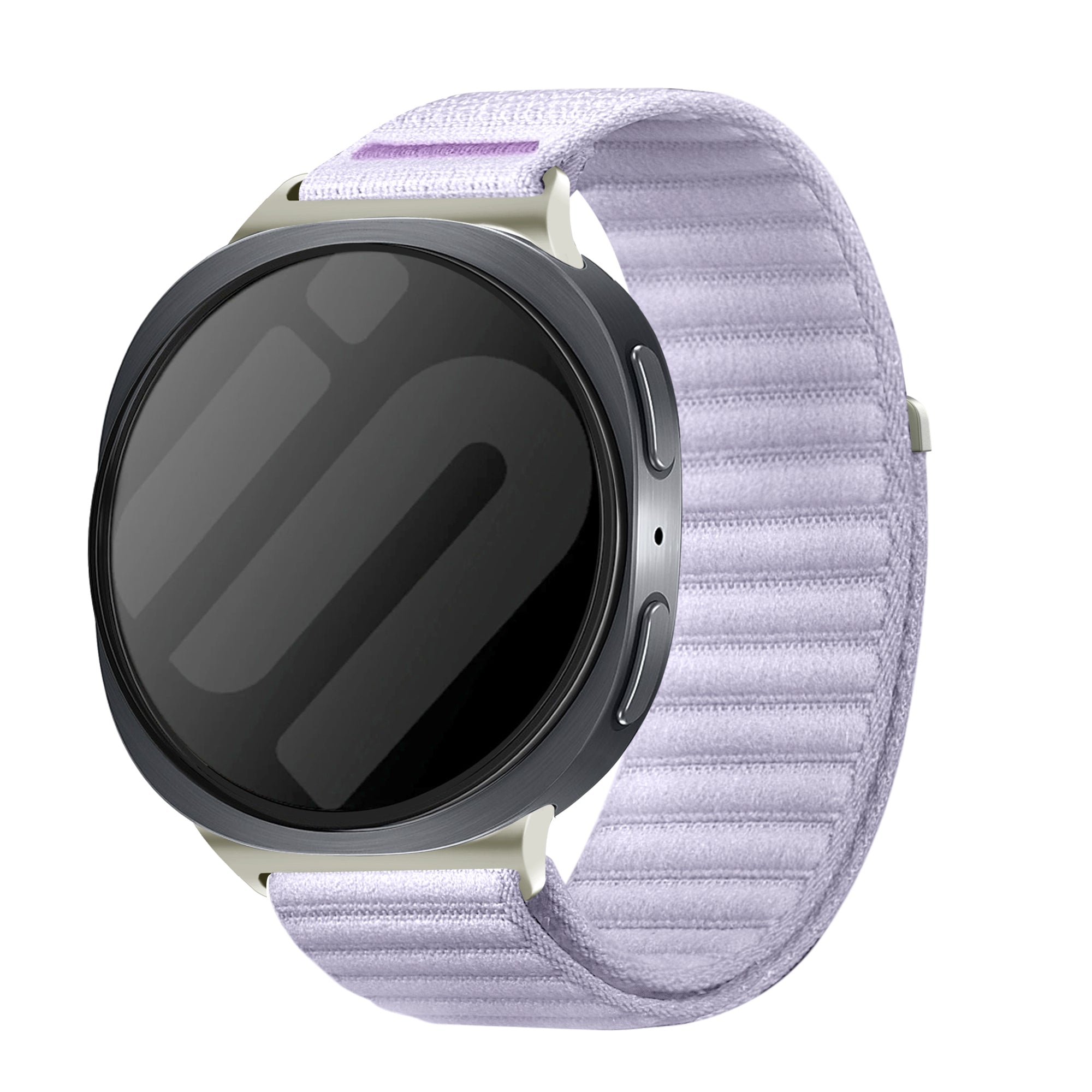 Correa nylon Wave Samsung Galaxy Watch 8 Classic (morado claro)