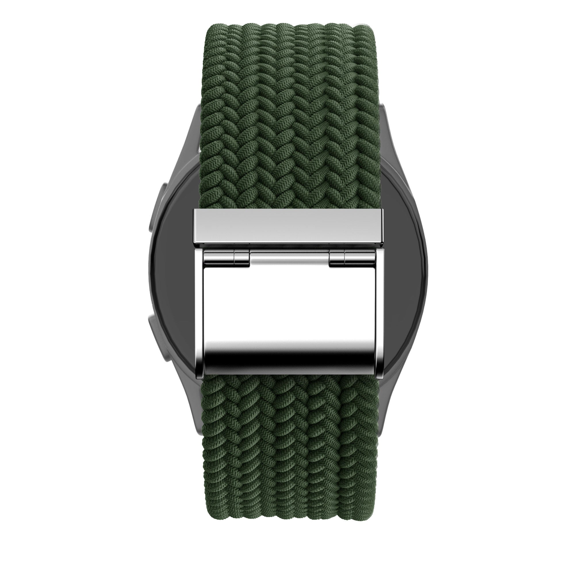 Bandz Huawei Watch GT 6 - 46mm Woven Nylon Strap (Olive Green)