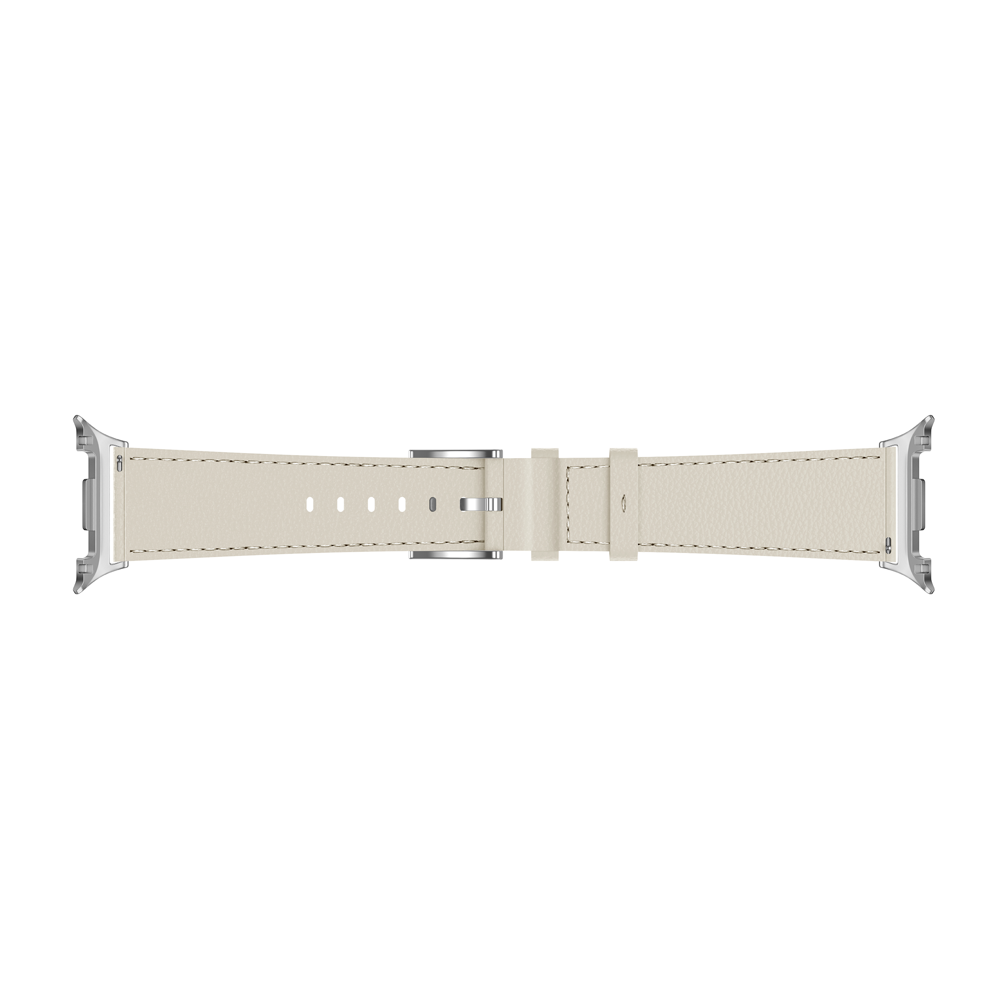 Correa cuero granulado Samsung Galaxy Watch 8 - 44mm (beige)