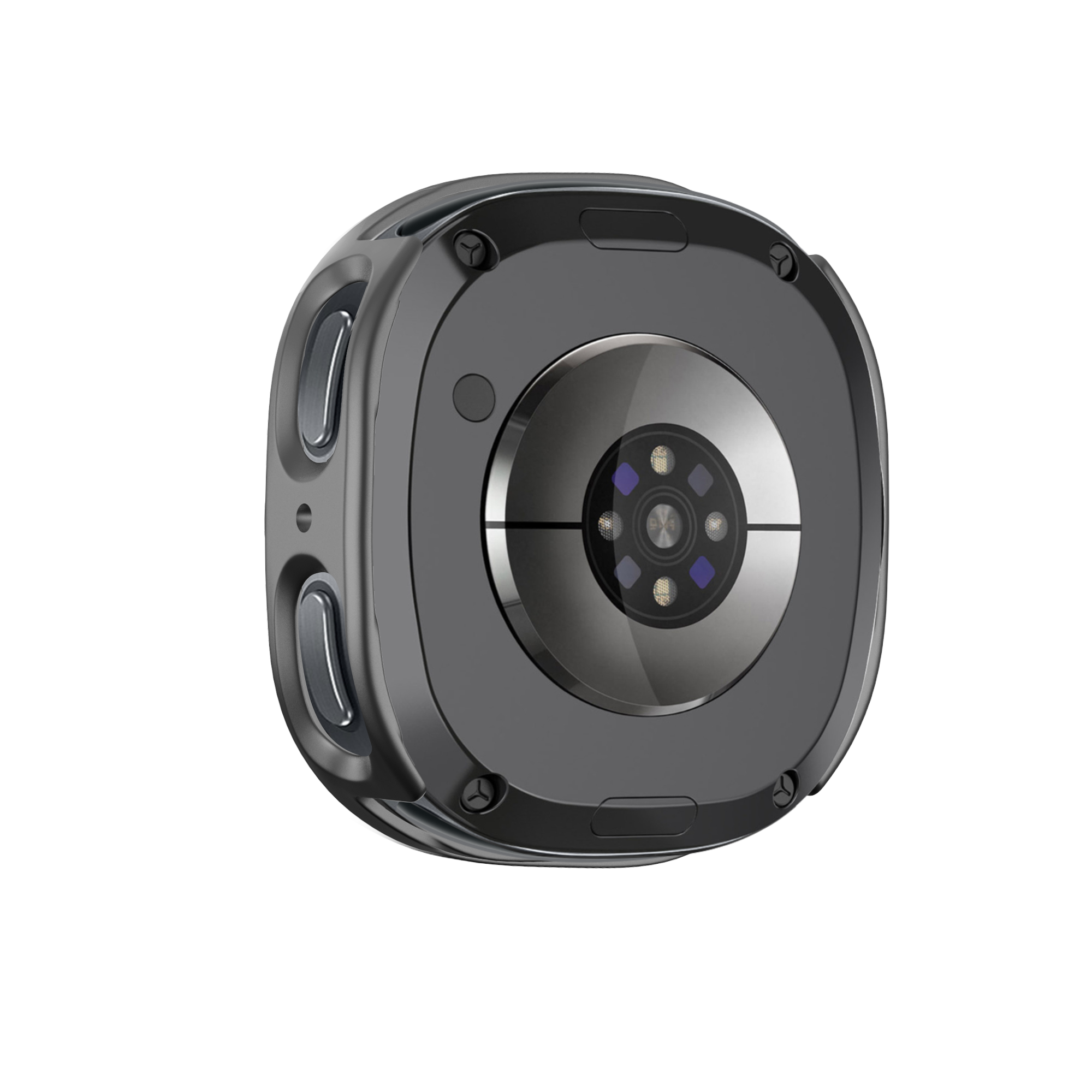 Bandz Funda PC con vidrio Samsung Galaxy Watch 8 - 44mm (gris titanio)