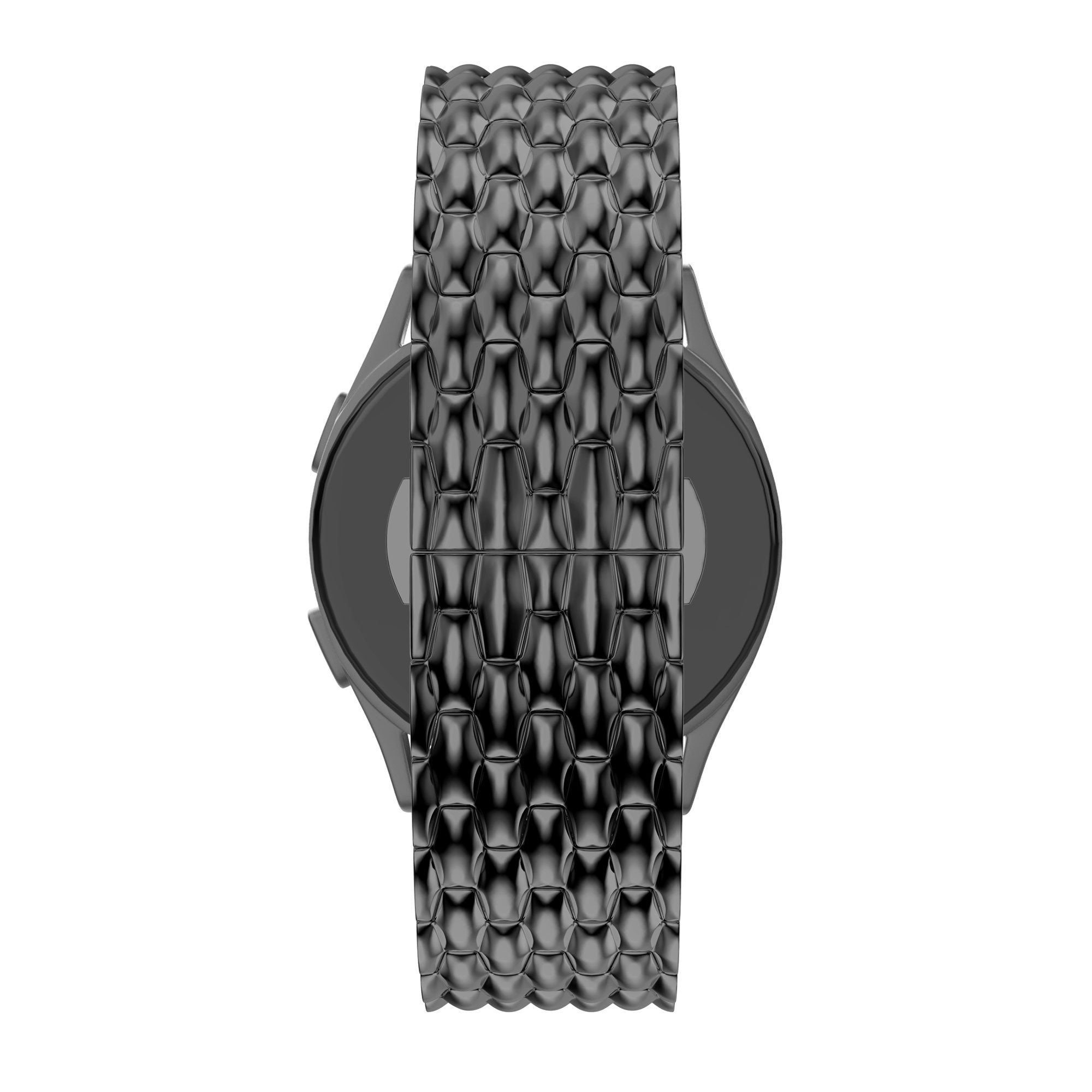 Bandz Coros Apex 4 - 42mm Steel Strap 'Dragon' (Black)