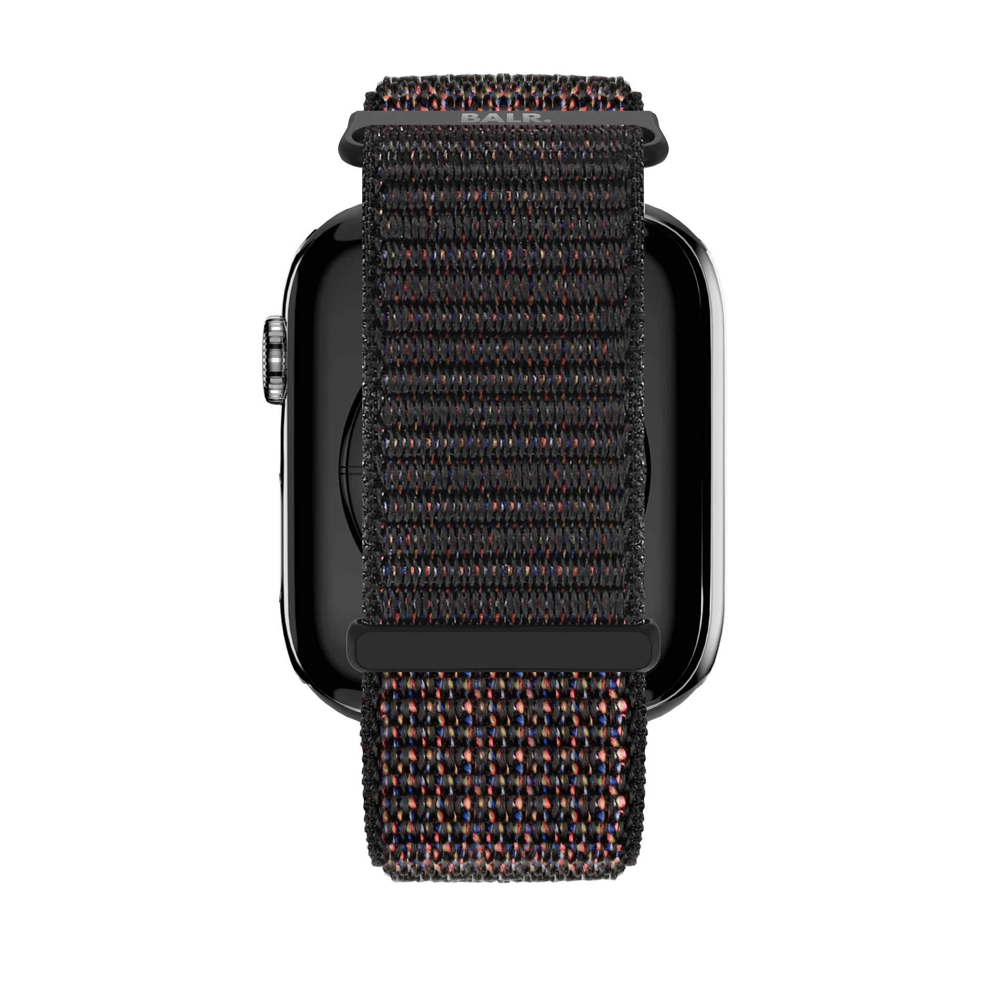 BALR. Correa de nailon Apple Watch (negra)
