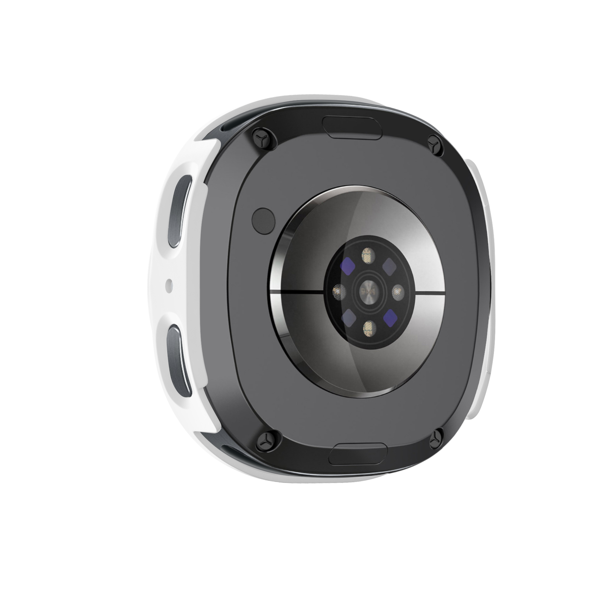 Bandz Samsung Galaxy Watch 8 - 40mm PC Cover with Glass (White)