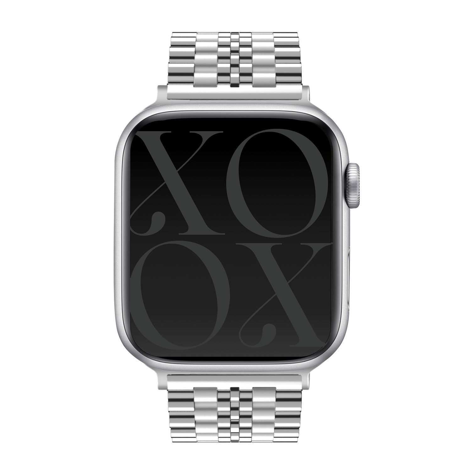 xoxo Wildhearts Apple Watch Steel Strap (Silver)