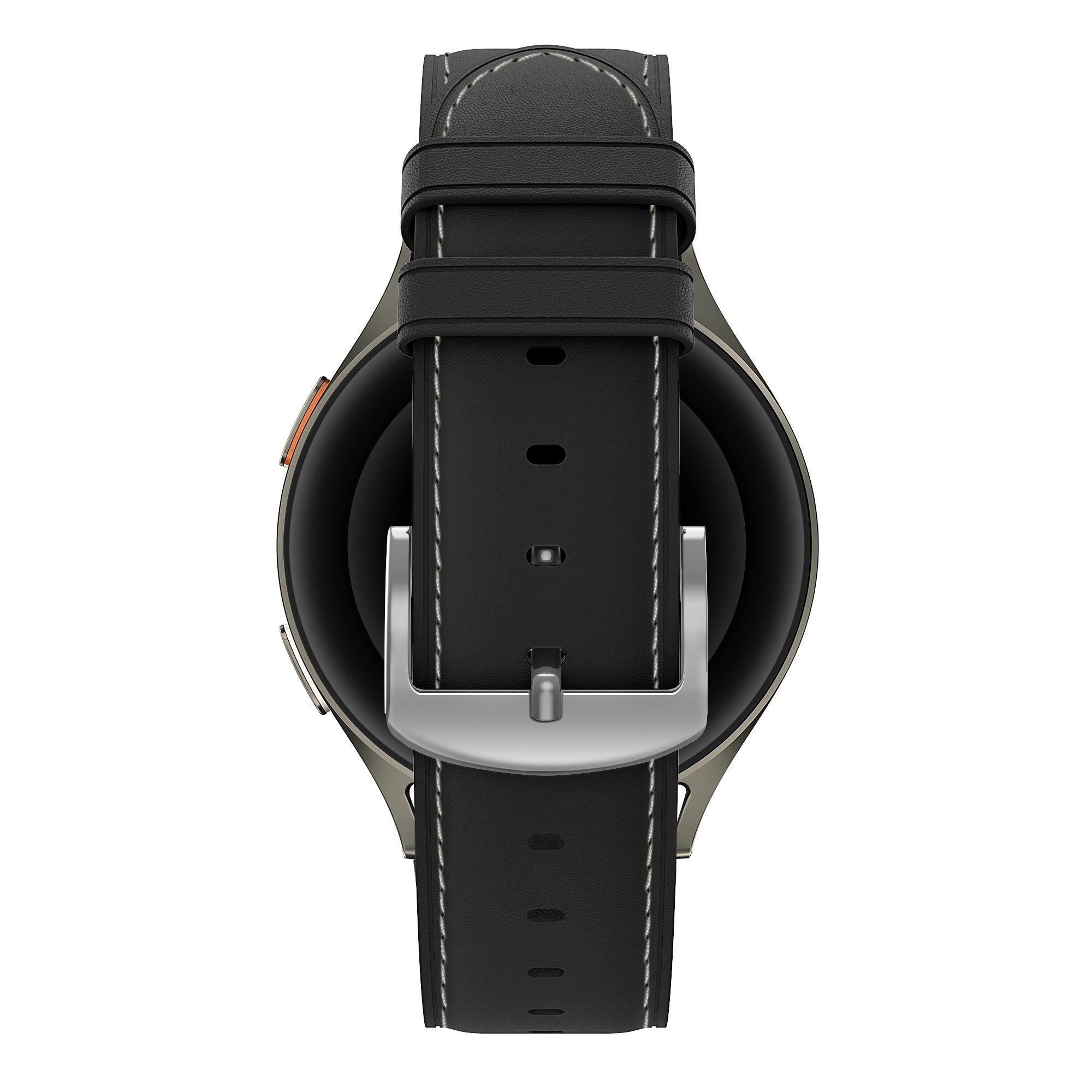Bandz Huawei Watch GT 3 Pro 43mm Leather Strap 'Easy Fit' (Black)