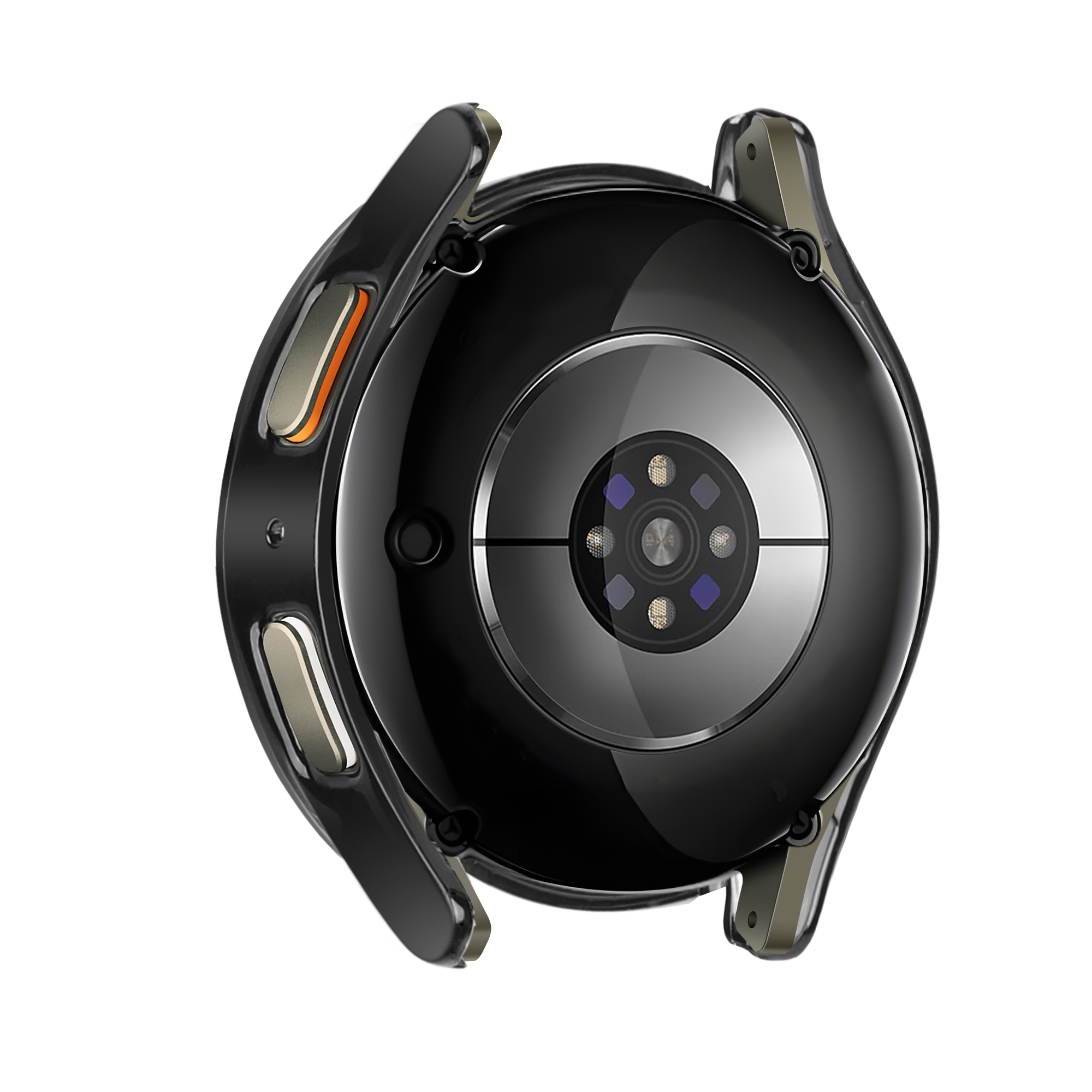 Samsung Galaxy Watch 7 - 40mm Diamond Case with Glass (Black)