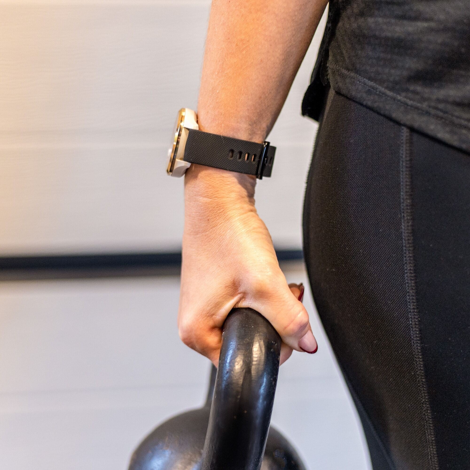 Correa silicona Garmin Vivoactive 3s - 39mm - negro