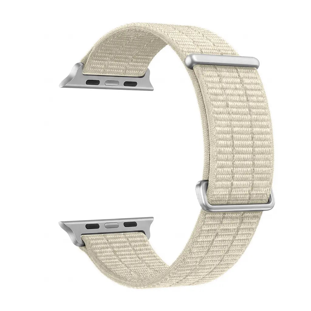 Correa nylon air Apple Watch (blanco estrella)