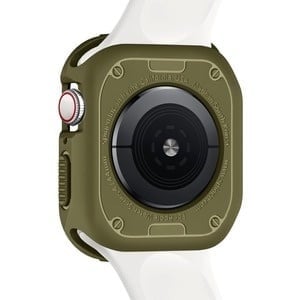 Spigen Rugged Armor Funda Apple Watch (aceituna)