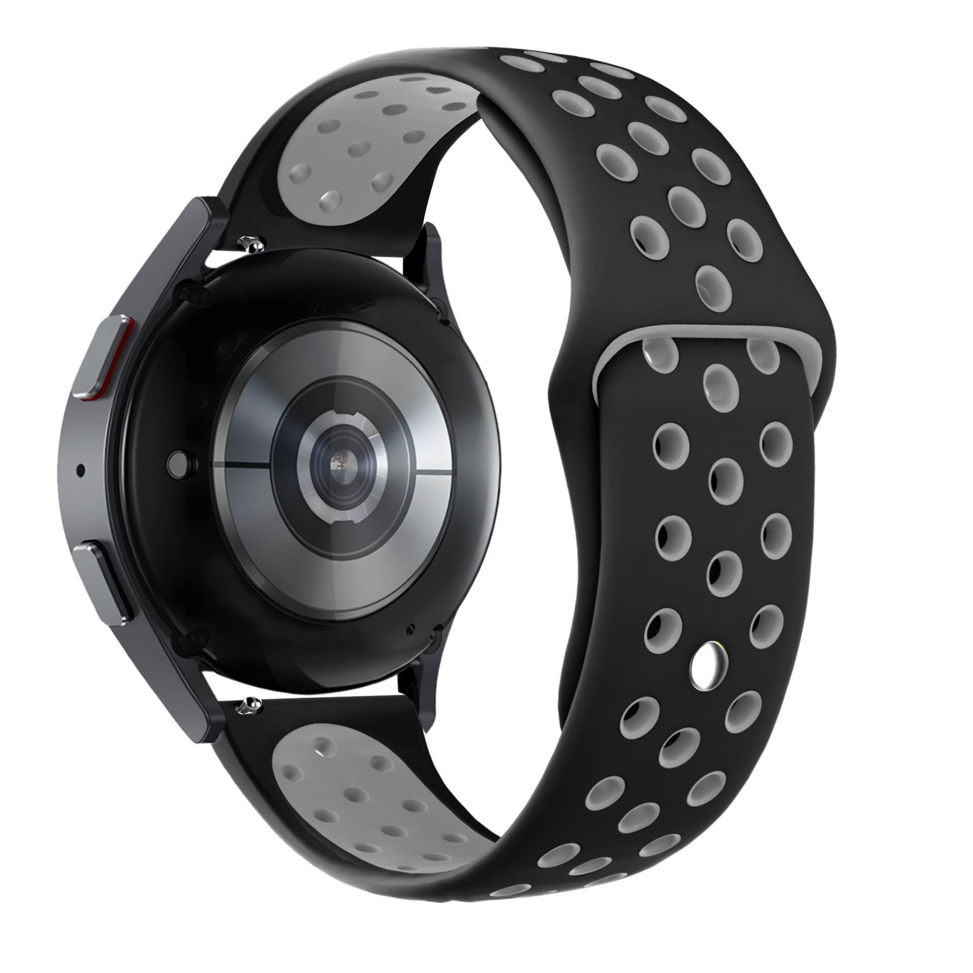 Bandz Correa deportivo 'De lujo' Huawei Watch GT 5 46mm (negro/gris)