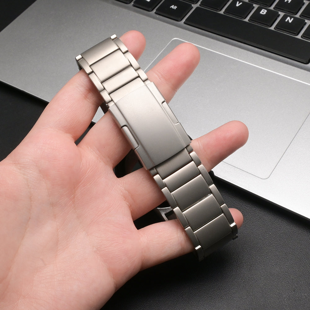 Correa titanio Google Pixel Watch 3 - 45mm (plateado)