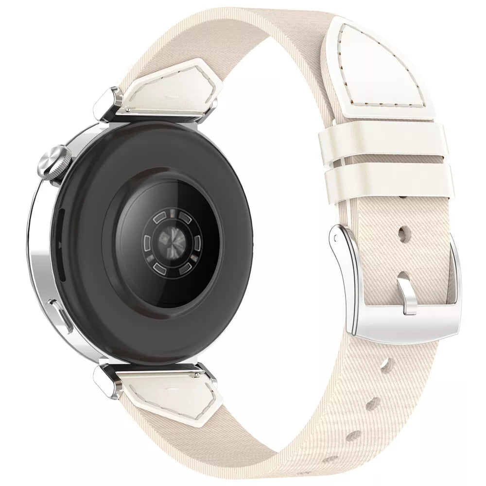 Correa nylon híbrida Huawei Watch GT 6 41mm (blanco estrella)