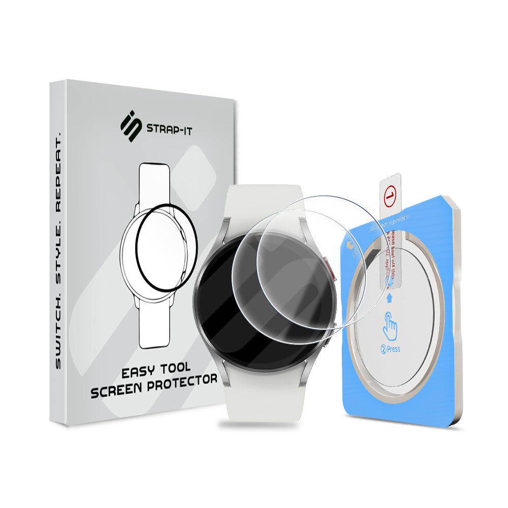 Protector de pantalla con herramienta de un solo clic - Samsung Galaxy Watch 4 - 44mm