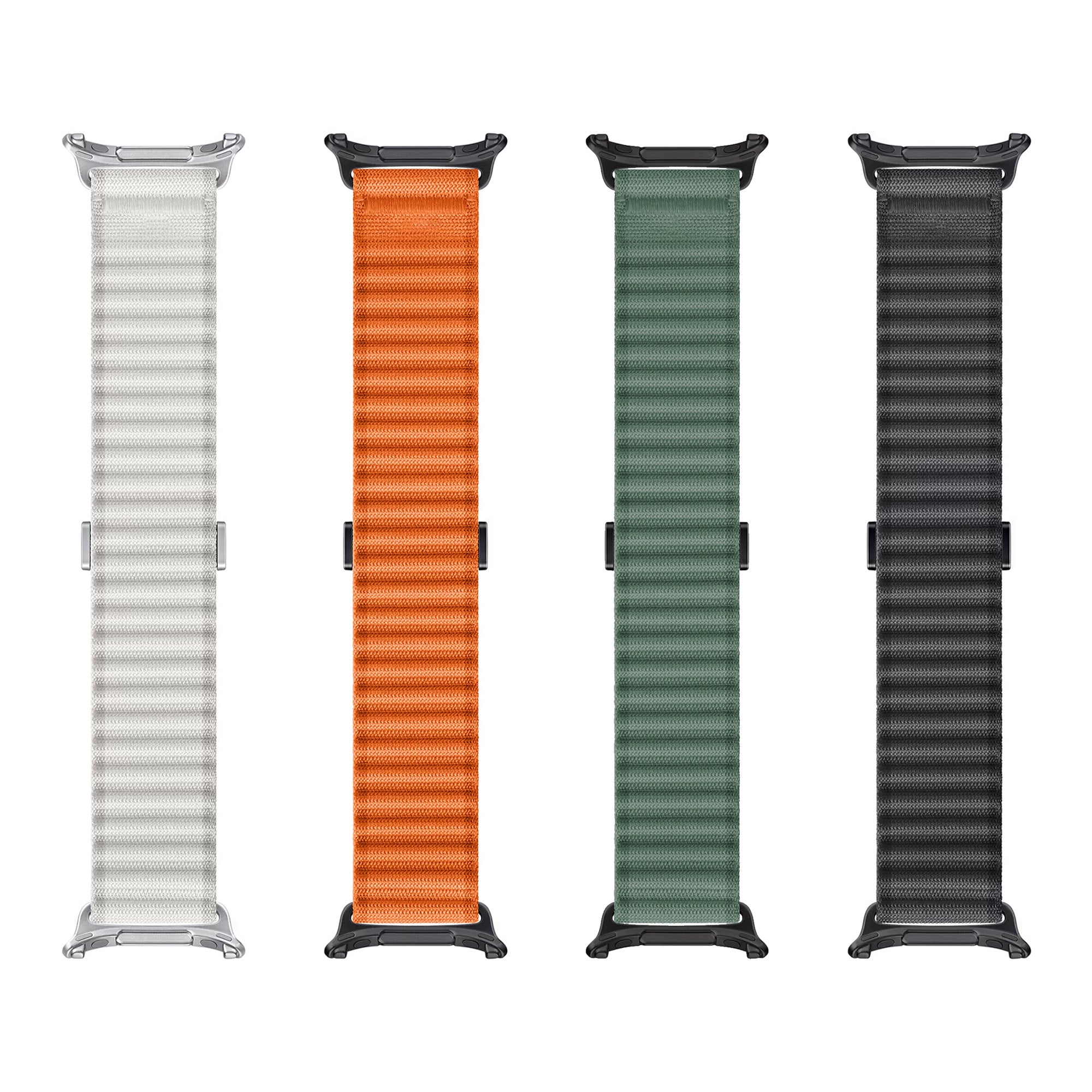 Samsung Galaxy Watch Ultra Outdoor Nylon Strap (Dark Green)