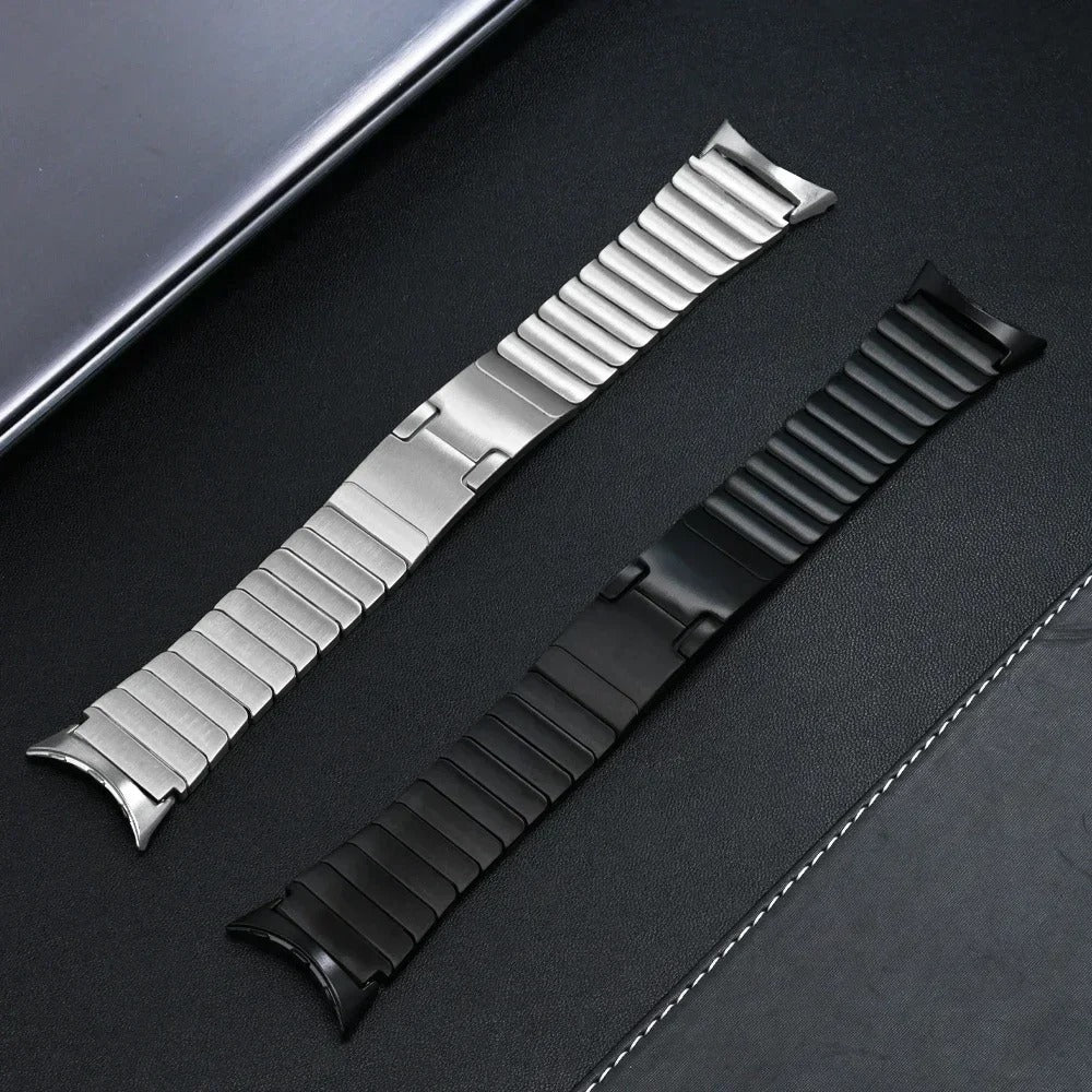 Correa acero con hebilla 'Premium' Google Pixel Watch 3 - 45mm (plateado)