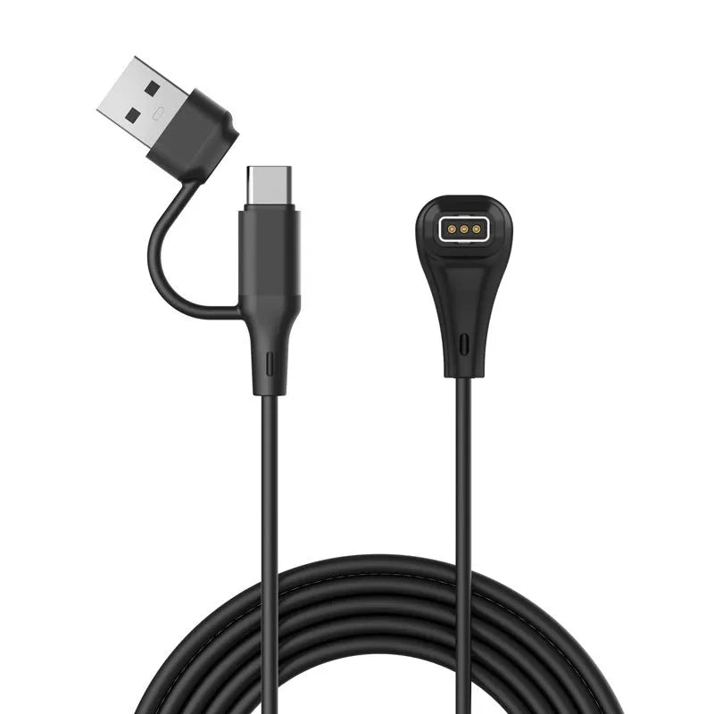 Strap-it USB-A & C 2in1 Braided Coros Apex 4 - 46mm Charger