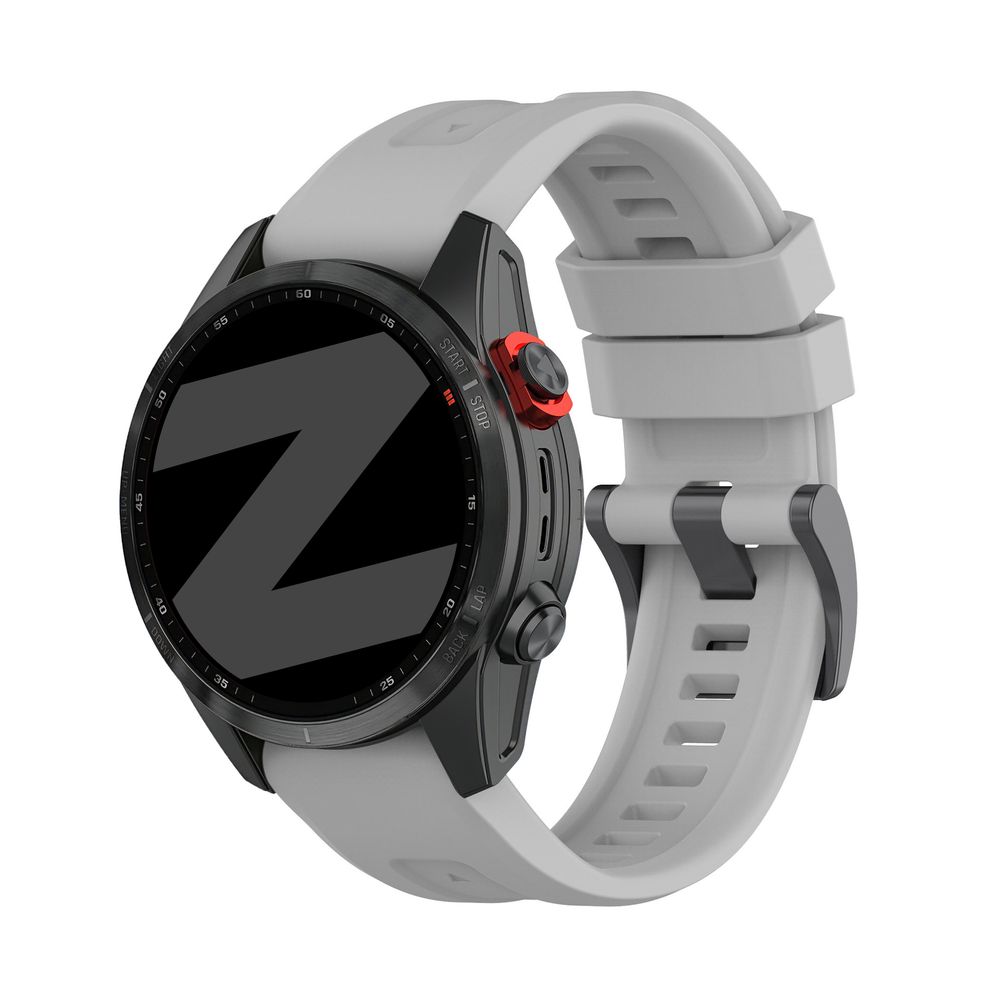 Bandz Correa silicona 'Classic' Garmin Fenix 7 (gris)