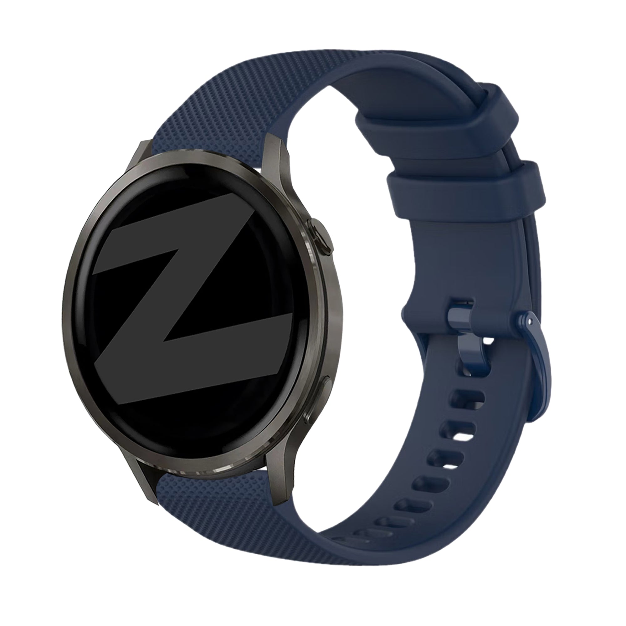 Bandz Correa silicona 'Premium' Garmin Vivoactive 3 (azul oscuro)