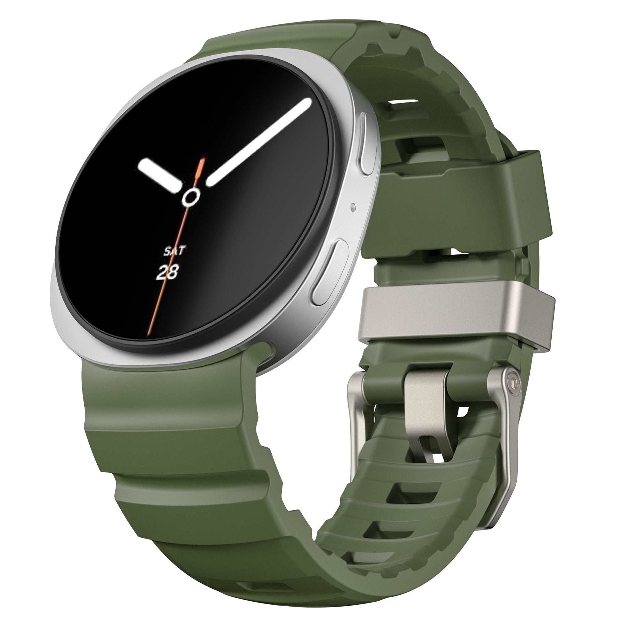 Correa silicona Extreme Samsung Galaxy Watch 8 - 44mm (verde militar)