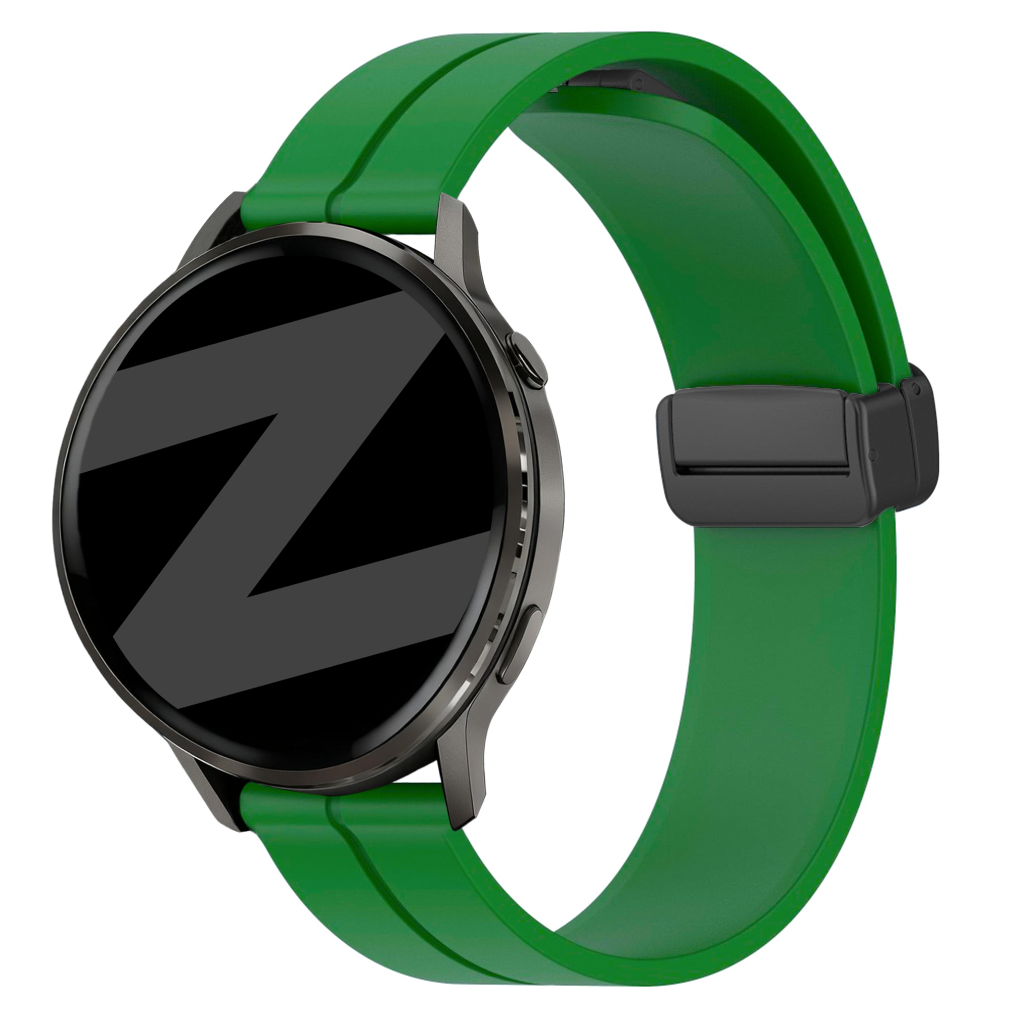 Bandz Correa silicona con hebilla Garmin Approach S12 (verde)