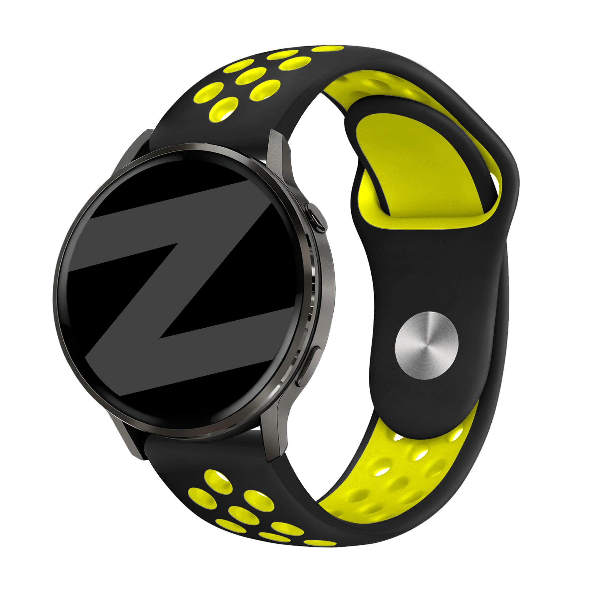 Bandz Correa deportiva 'Deluxe' Garmin Approach S40 (negro/amarillo)